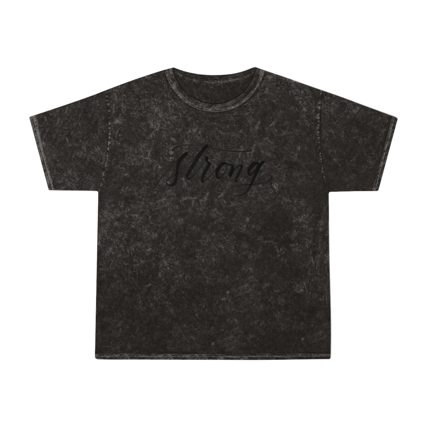 Script "Mama" Calligraphy Printed Everyday Unisex Mineral Wash T-Shirt