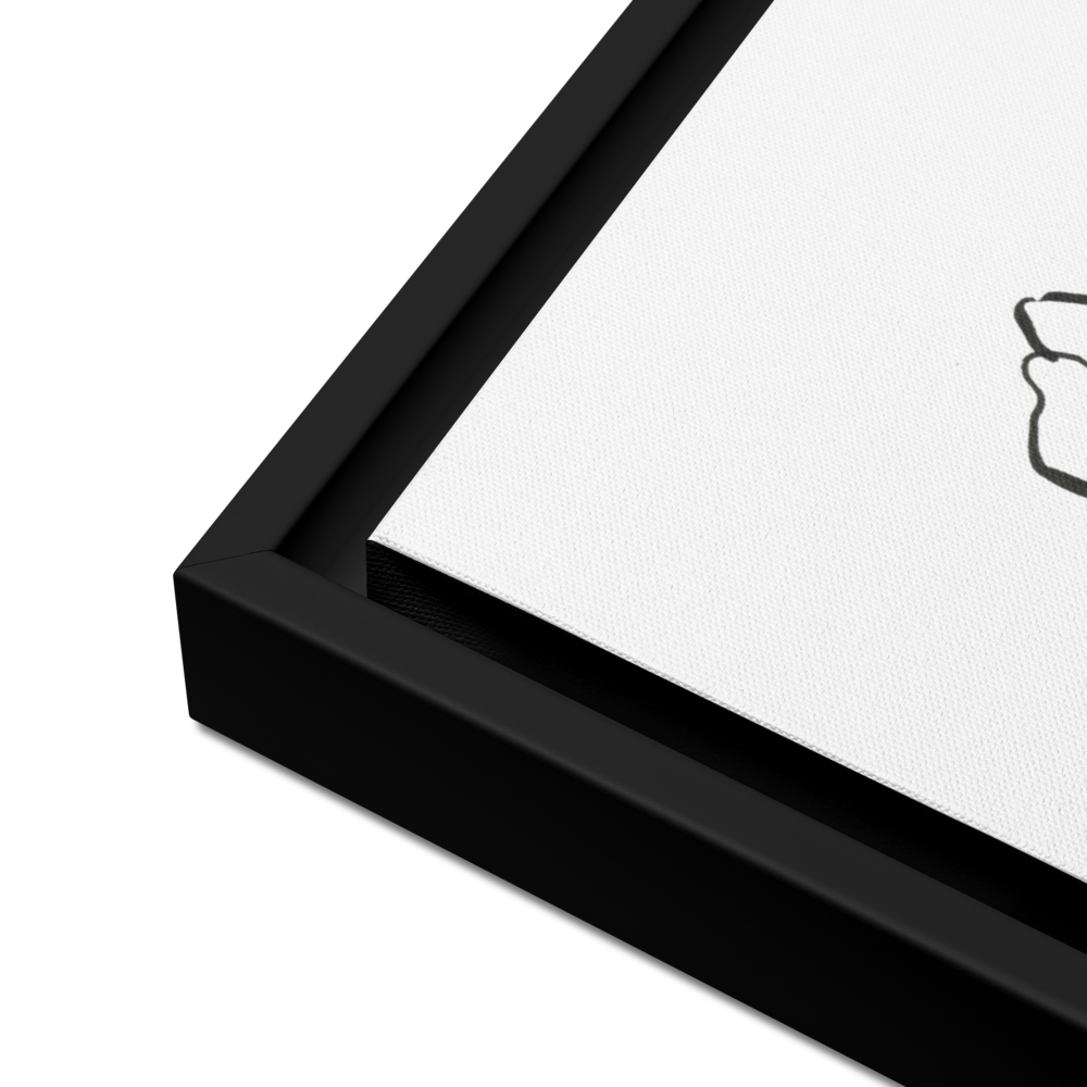 Orchidaceae #5 - Reprinted Framed Canvas