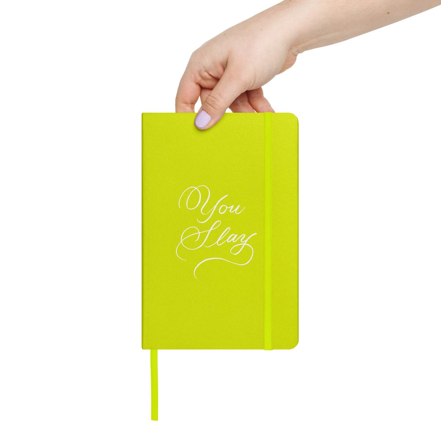 You Slay Journal Notebook - Hand-written Calligraphy Script Printed Journal - Dear Daughters Design