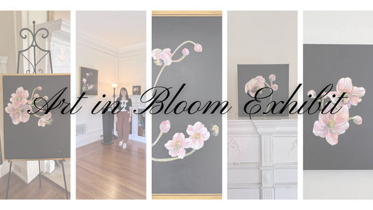 Art in Bloom Frelinghuysen Arboretum - Pearl Lui - NJ Artist - Bumblebee Artist