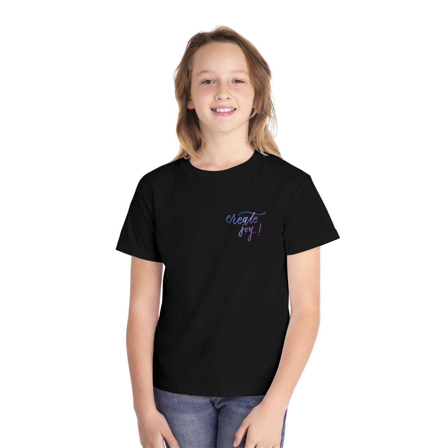 "Create Joy" Youth Midweight Tee