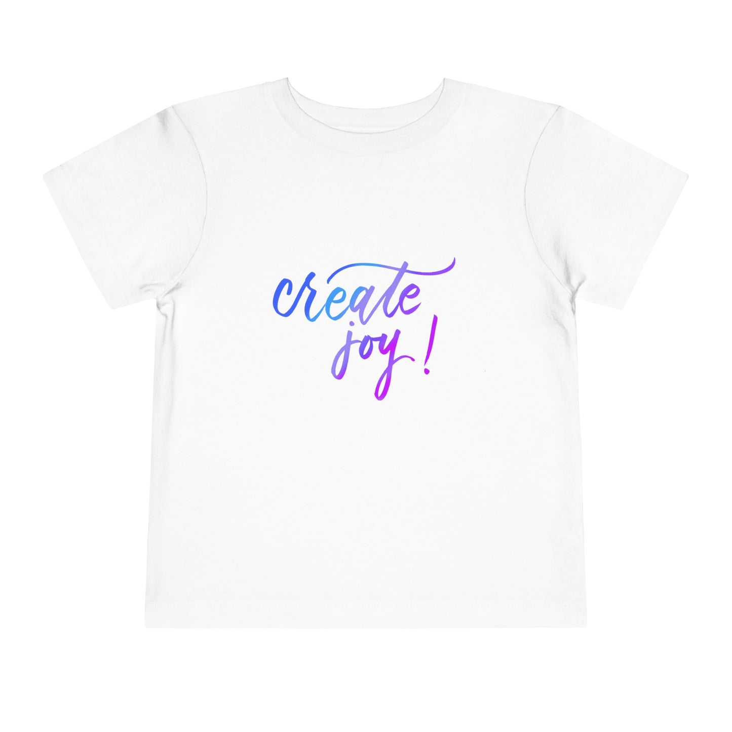 "Create Joy" TODDLER Short Sleeve Tee