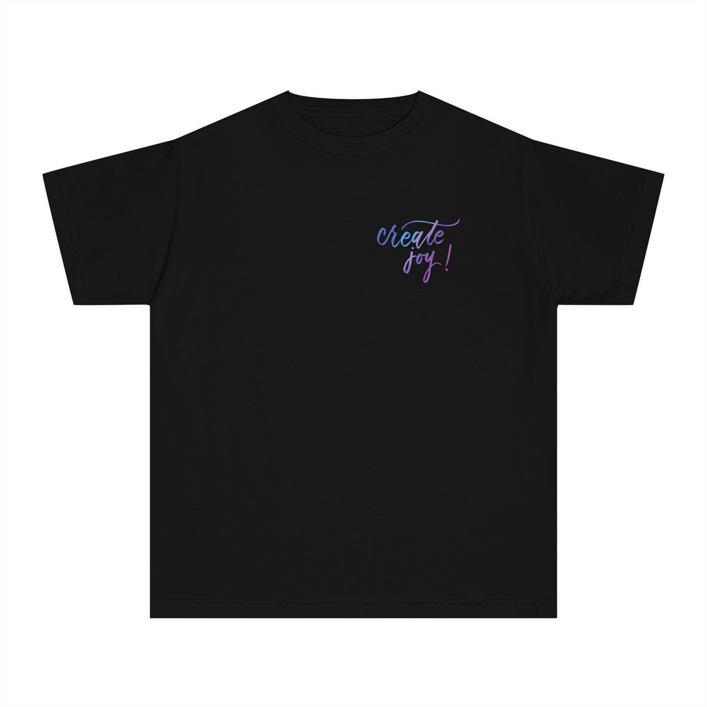 "Create Joy" Youth Midweight Tee