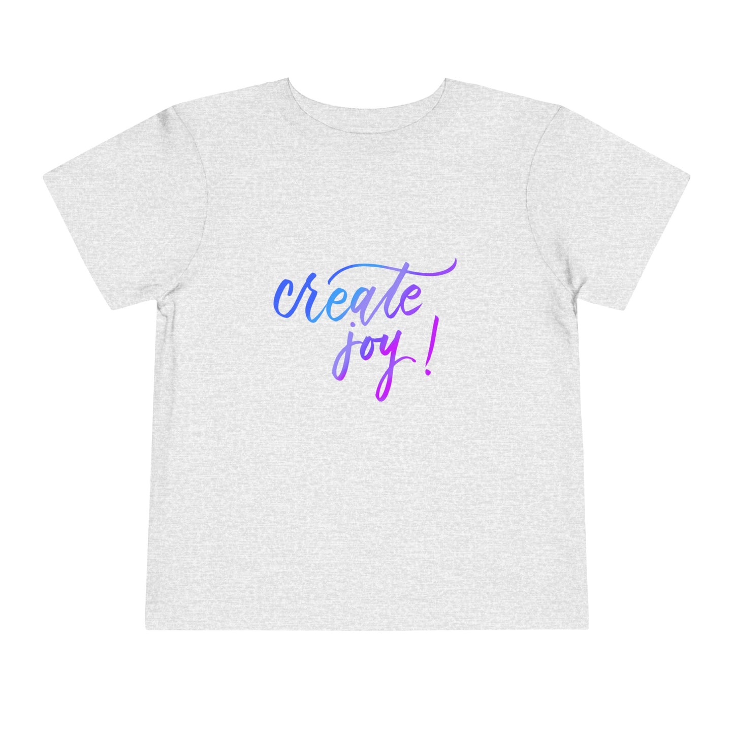 "Create Joy" TODDLER Short Sleeve Tee