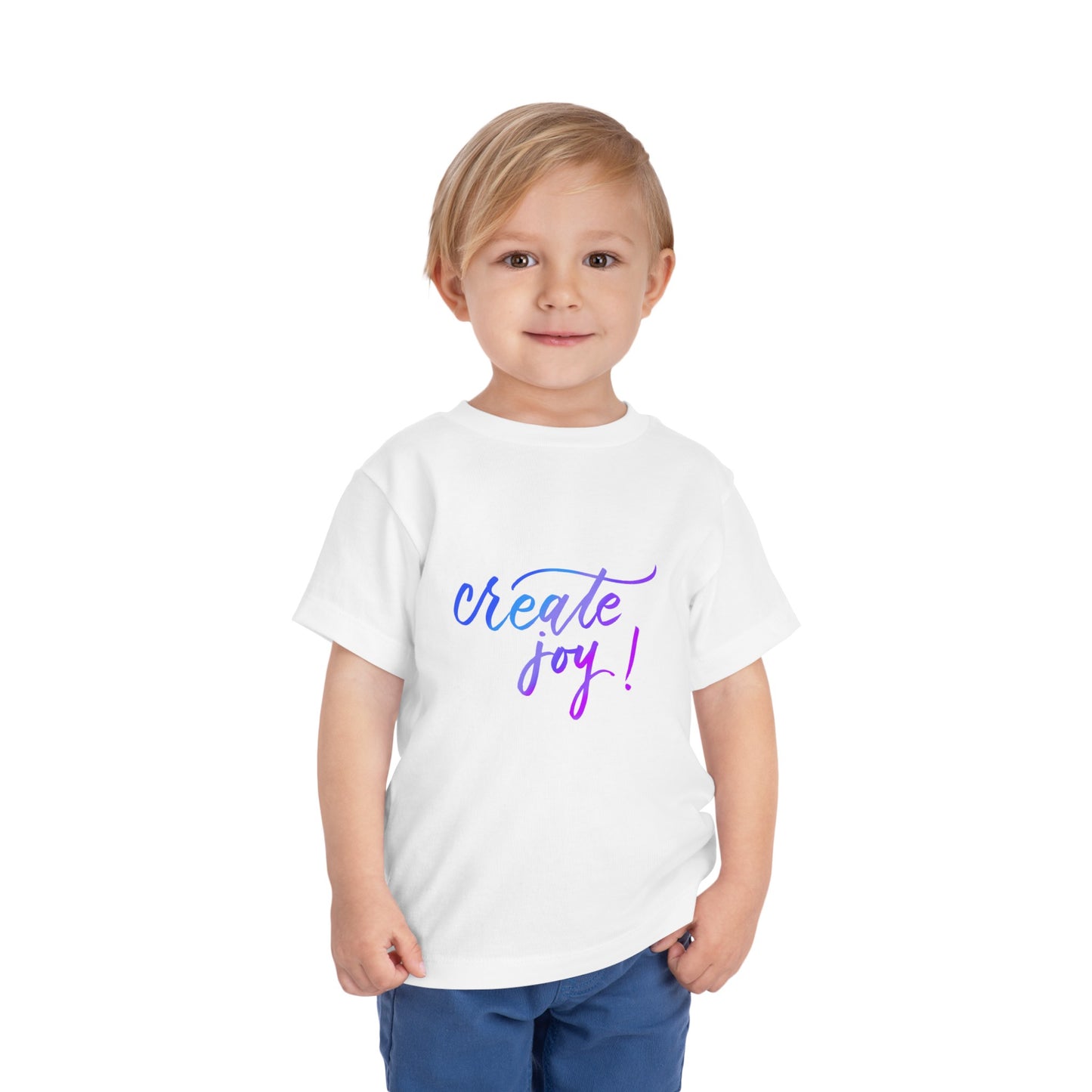 "Create Joy" TODDLER Short Sleeve Tee