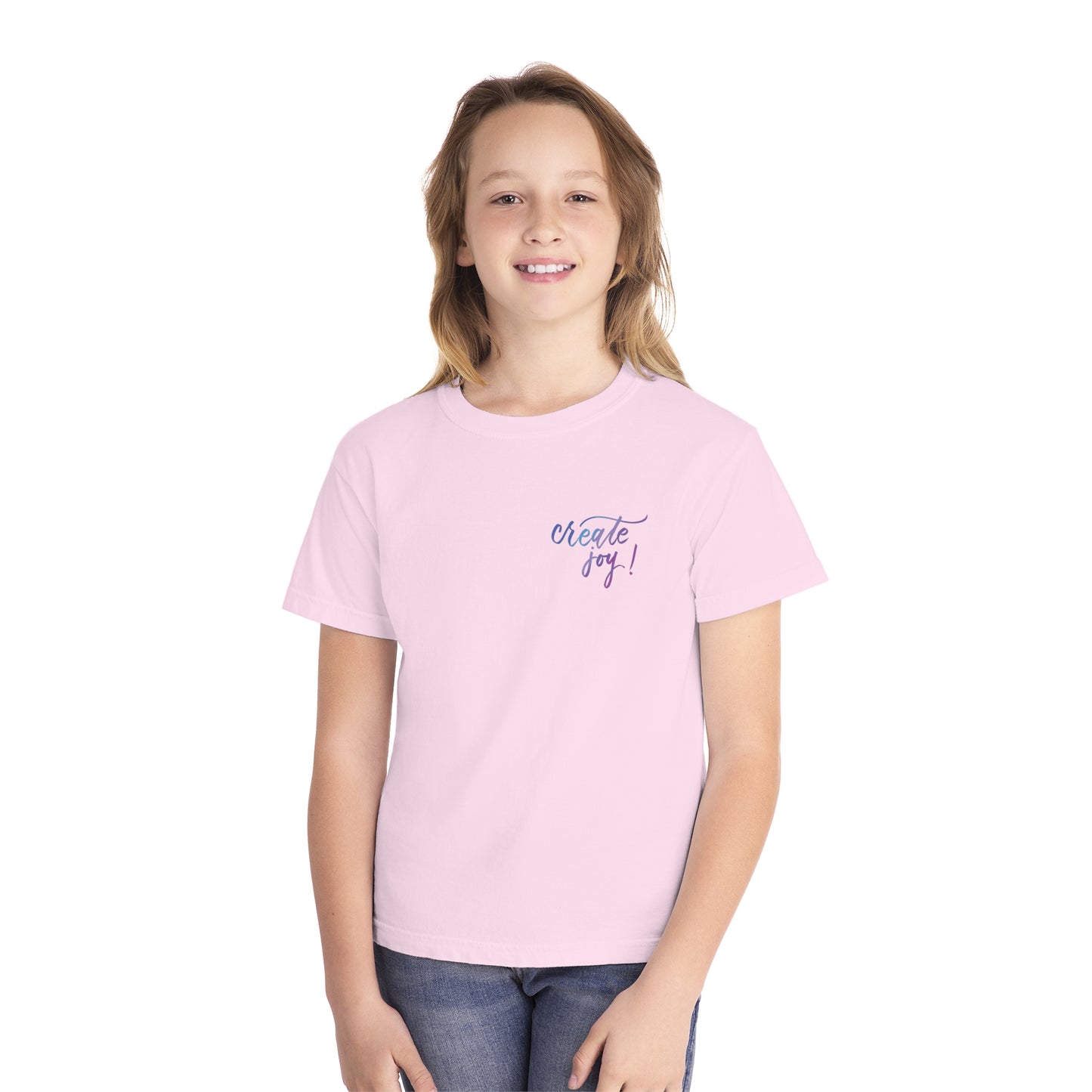 "Create Joy" Youth Midweight Tee