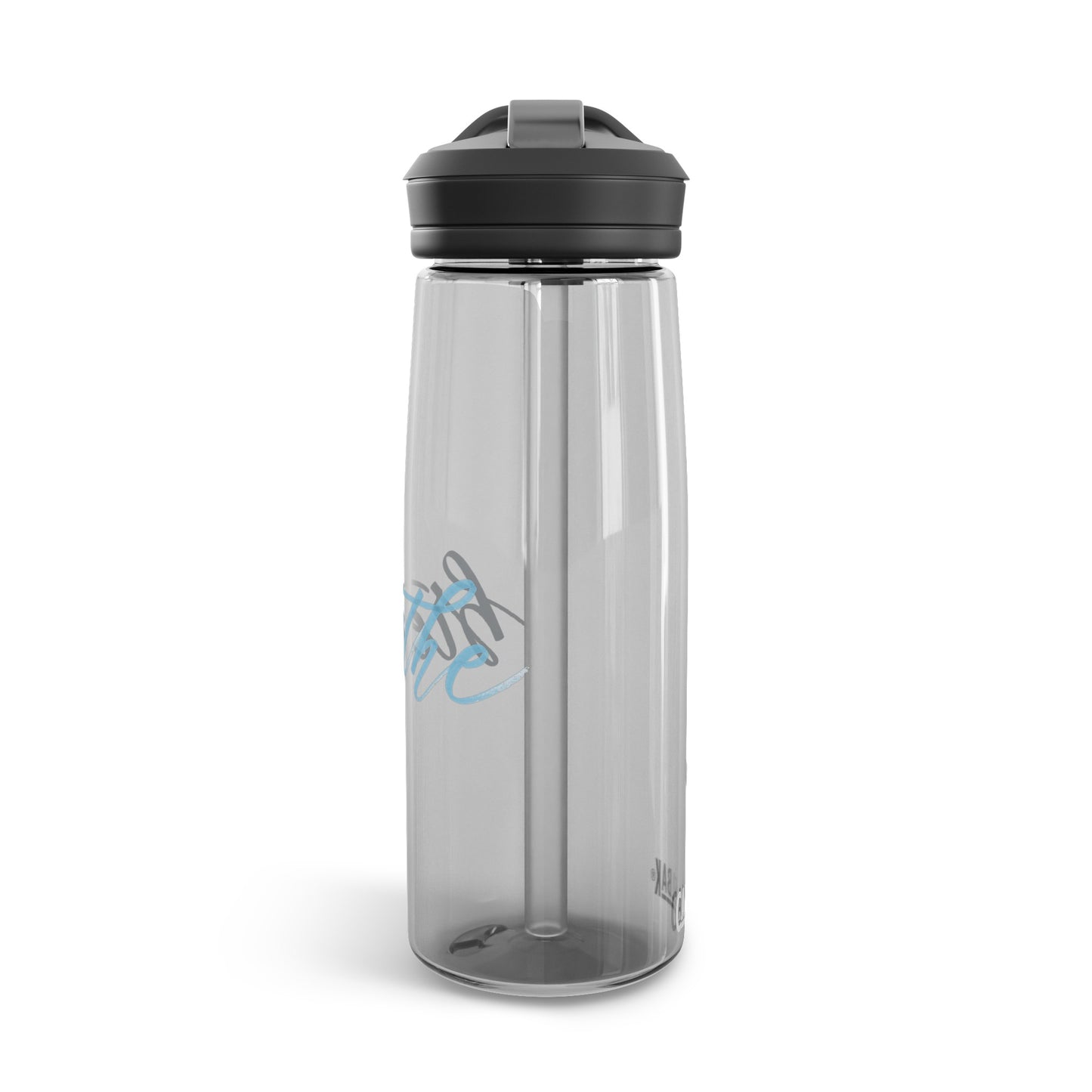 CamelBak Handwritten "Breathe" Calligraphy Sky Blue Script Printed CamelBak Sports Water Bottle