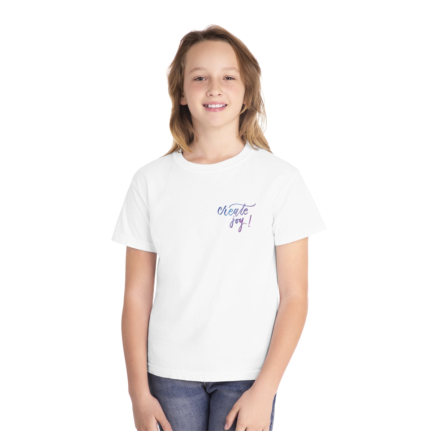 "Create Joy" Youth Midweight Tee