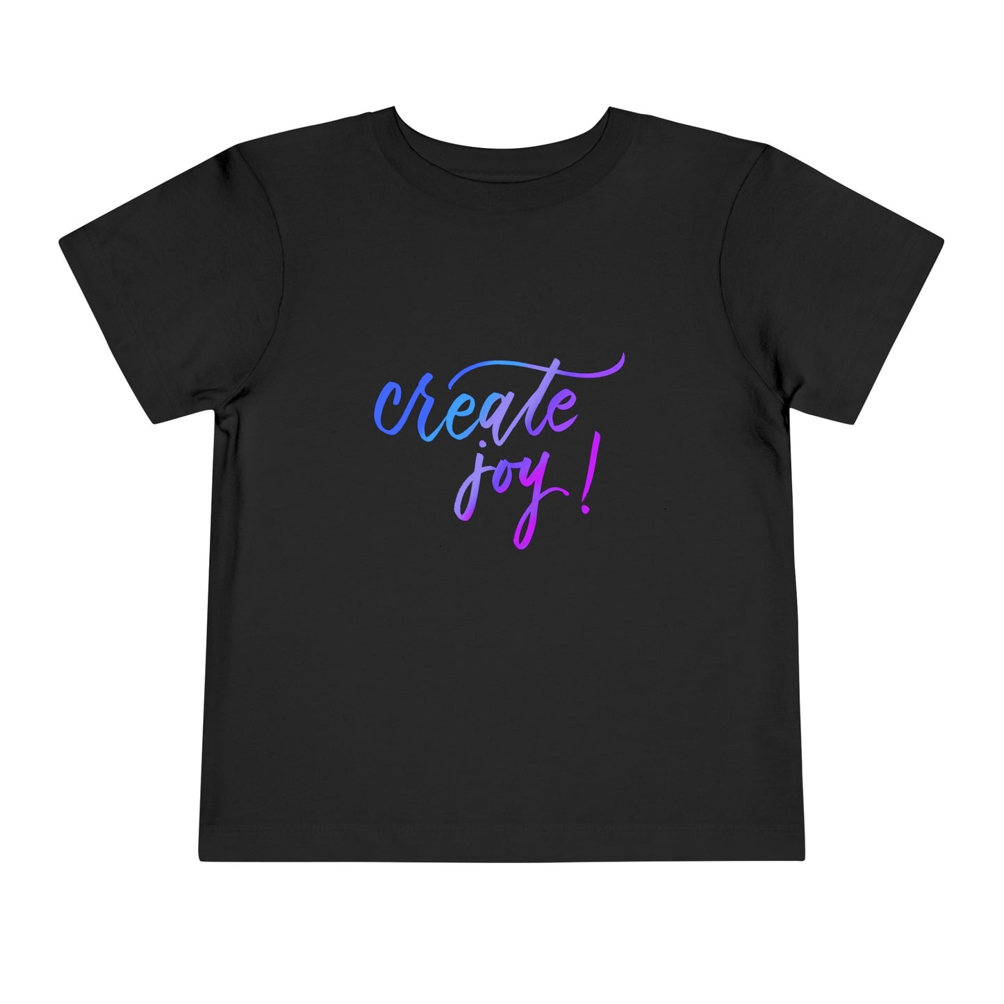 "Create Joy" TODDLER Short Sleeve Tee