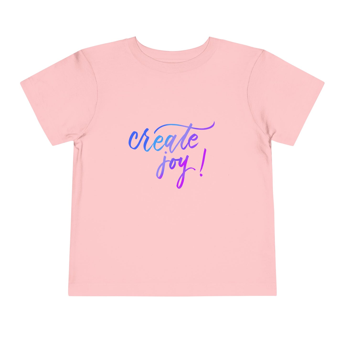 "Create Joy" TODDLER Short Sleeve Tee