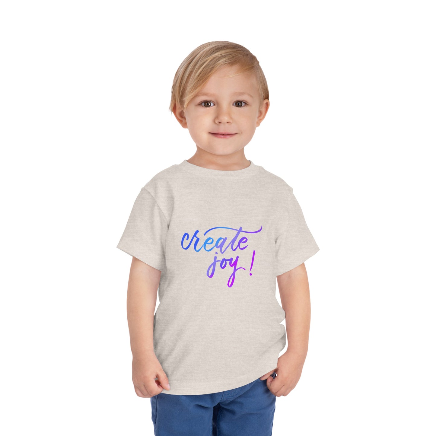 "Create Joy" TODDLER Short Sleeve Tee