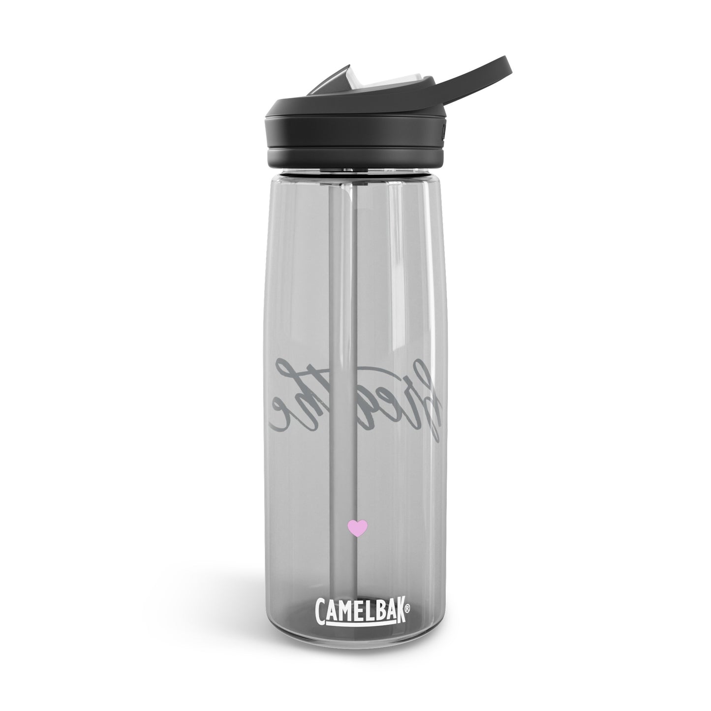 CamelBak Handwritten "Breathe" Calligraphy Sky Blue Script Printed CamelBak Sports Water Bottle