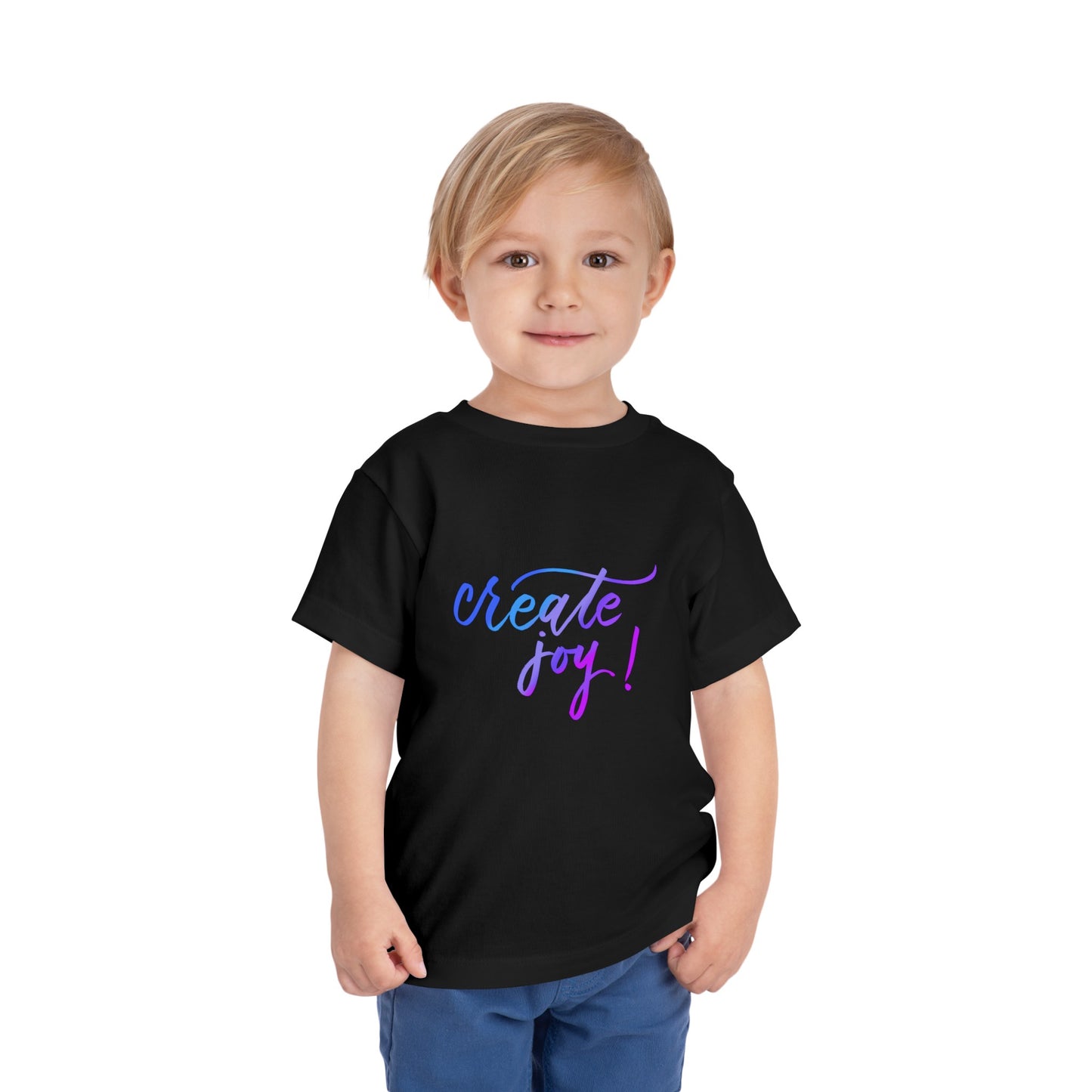 "Create Joy" TODDLER Short Sleeve Tee