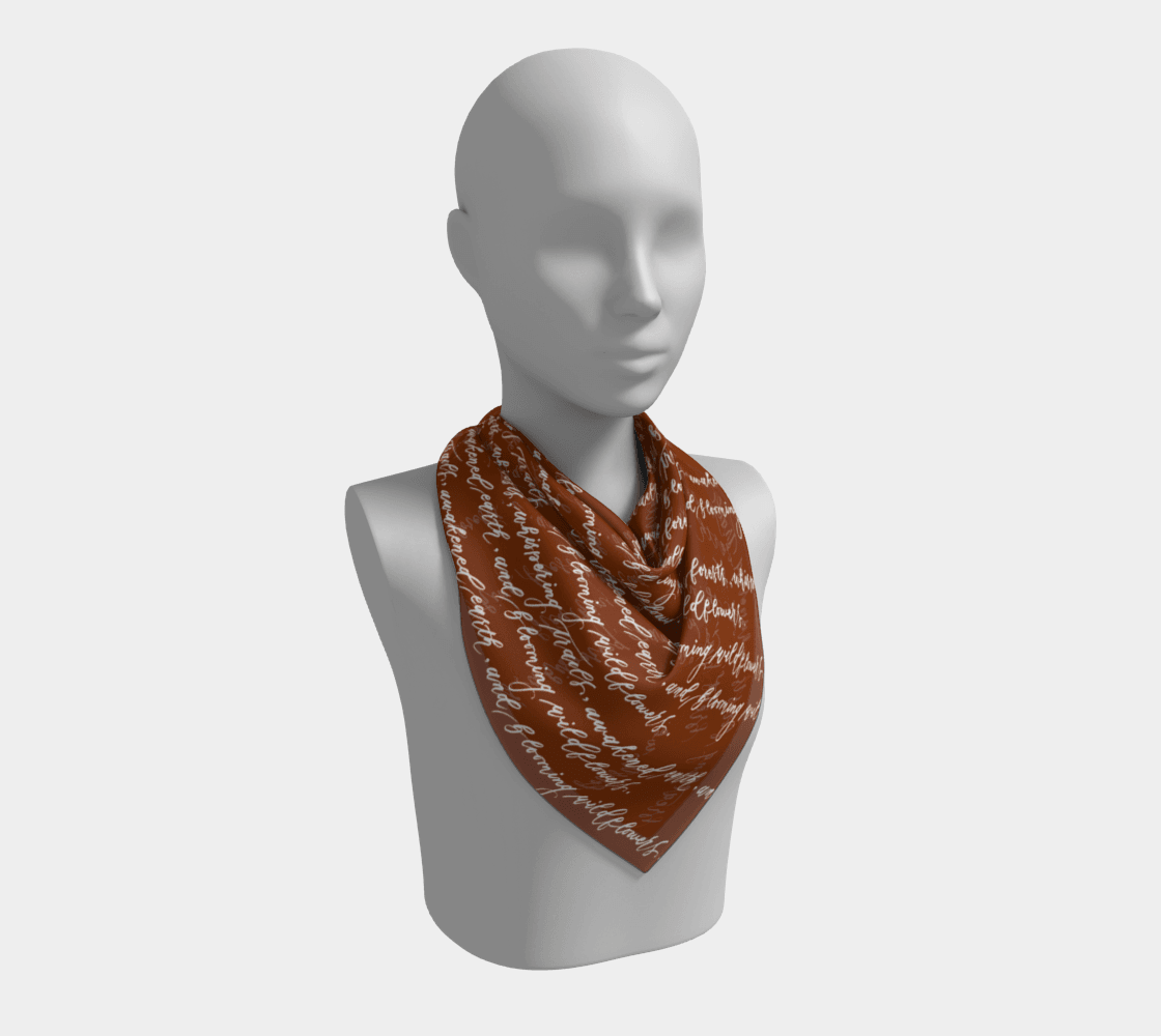 Breathing Forests & Whispering Trails Scarf - Canyon - Dear Daughters Design