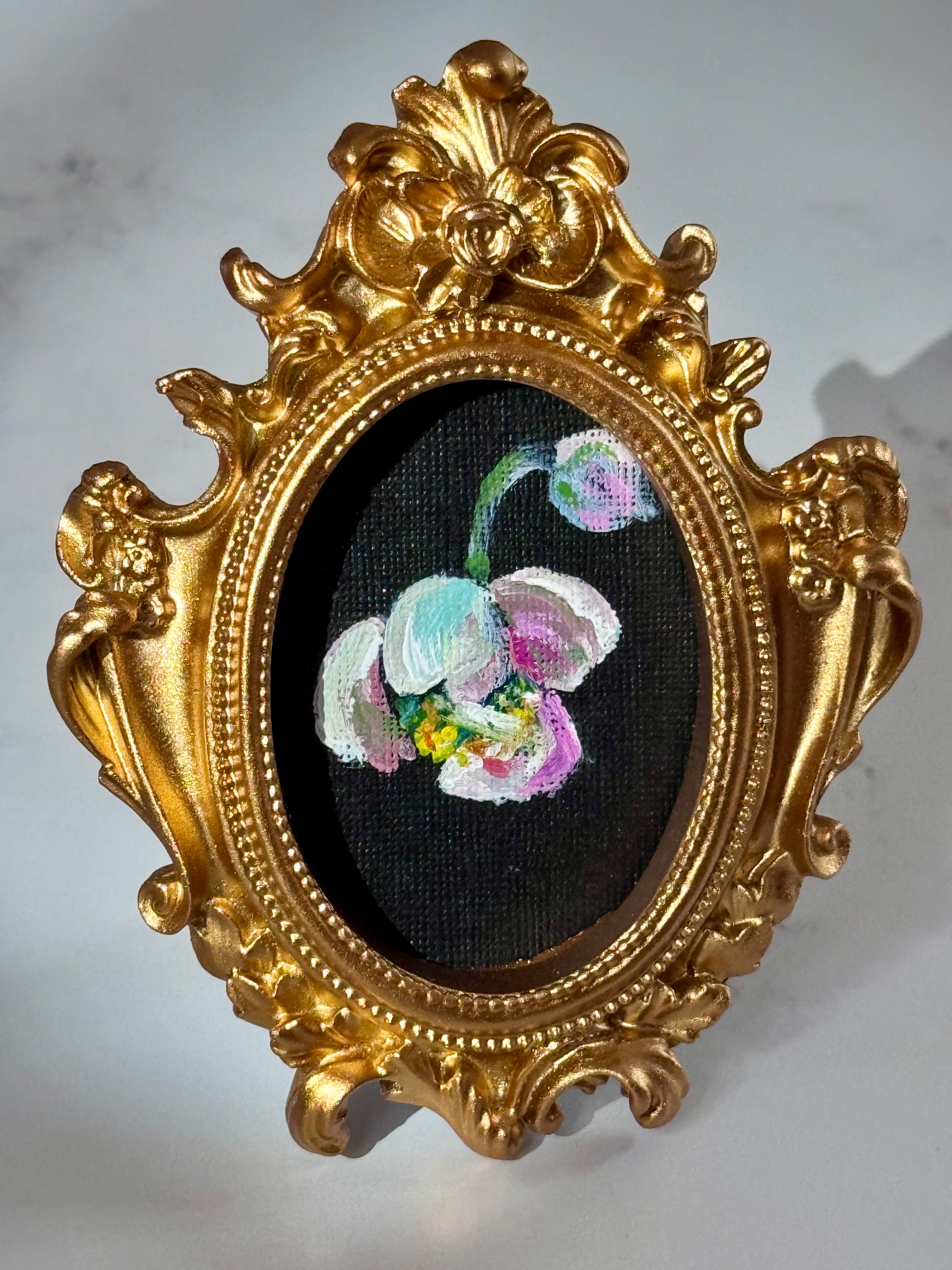 SOLD - Tiny Treasures Collection - Colony III, #1 of 5 Bumblebees & Anemones