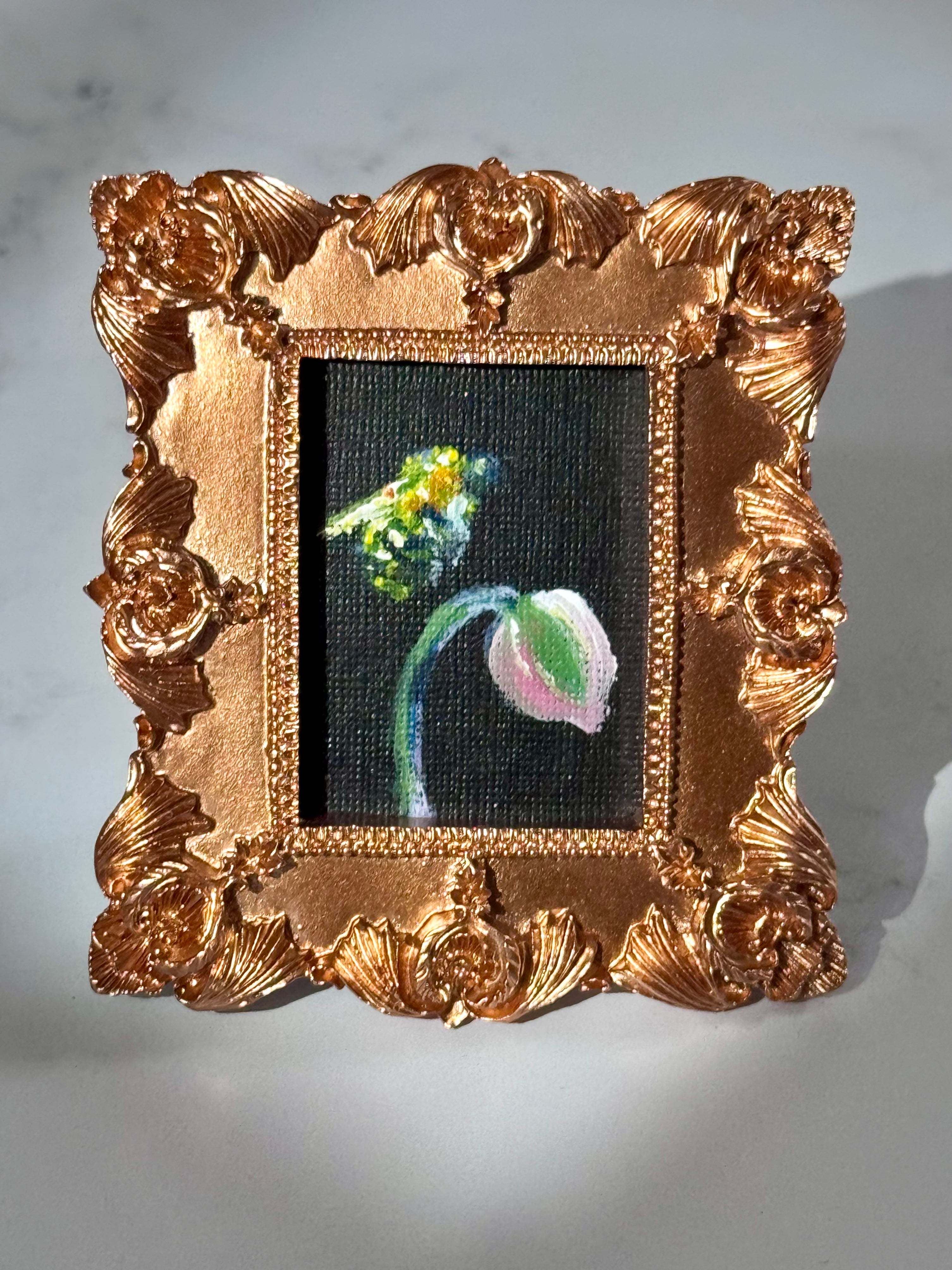 SOLD - Tiny Treasures Collection - Colony III, #4 of 5 Bumblebees & Anemones