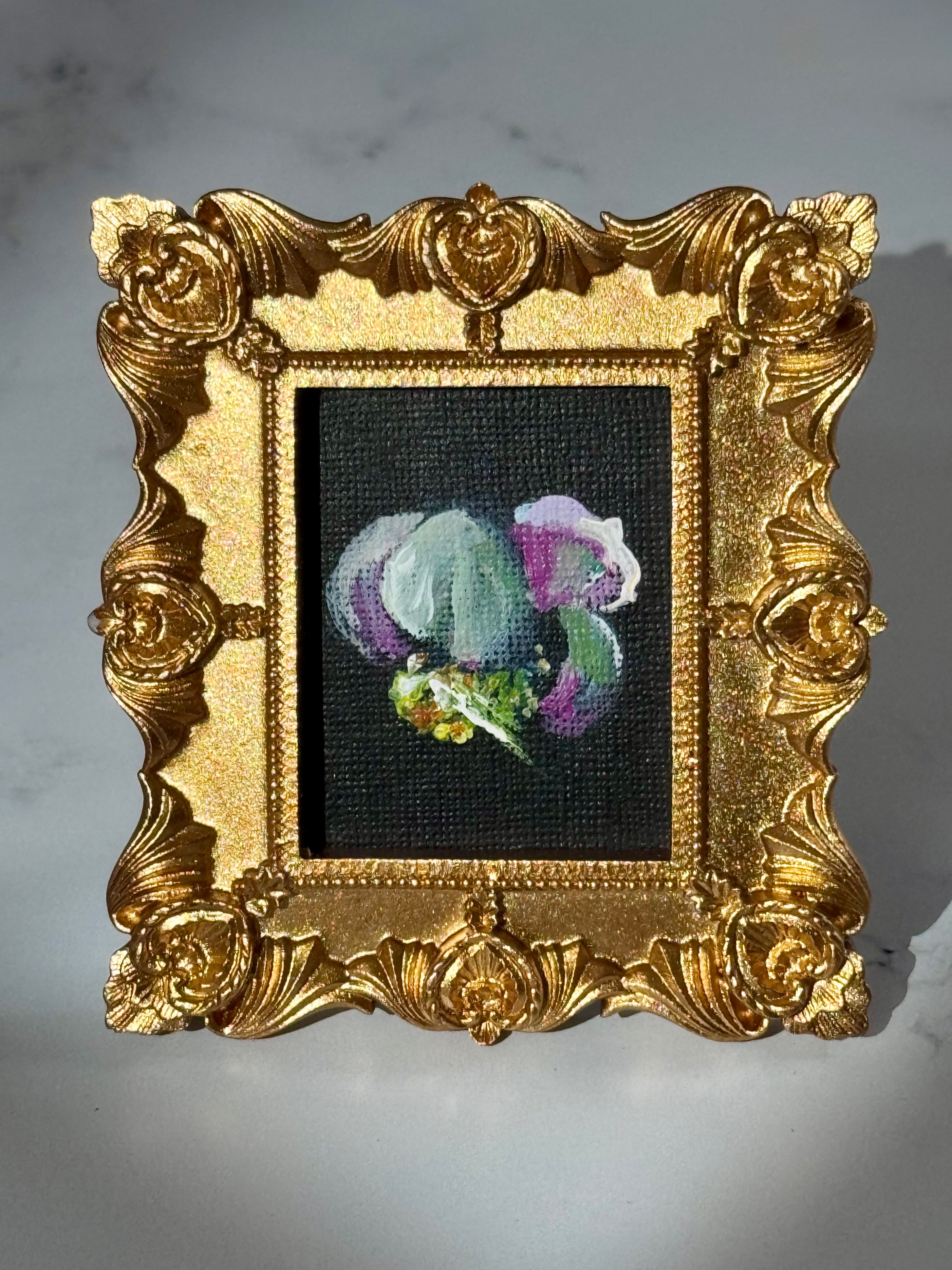 SOLD - Tiny Treasures Collection - Colony III, #5 of 5 Bumblebees & Anemones