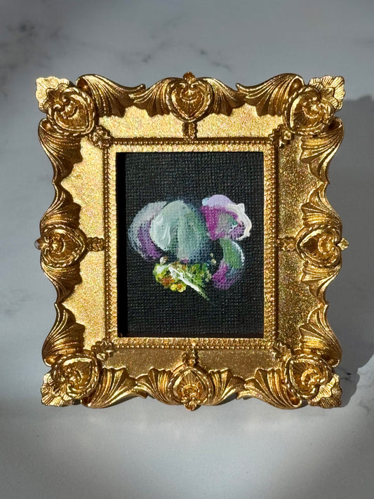 SOLD - Tiny Treasures Collection - Colony III, #5 of 5 Bumblebees & Anemones