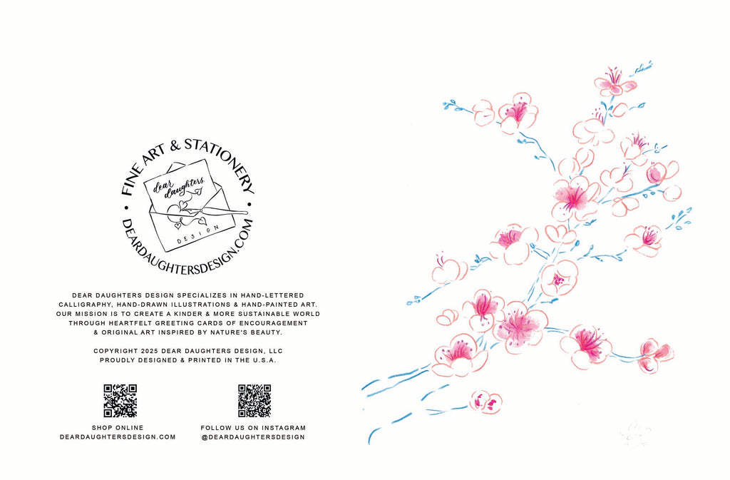 Greeting Card Design Service - Hand-painted Art & Typeset Design in Adobe Illustrator