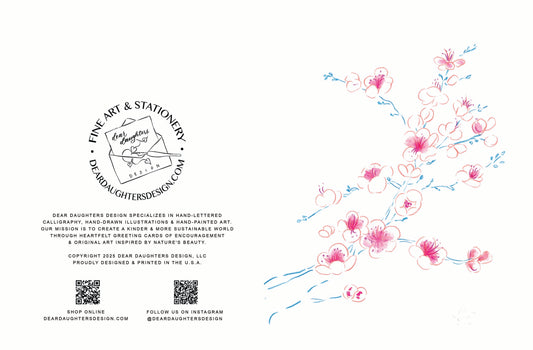 Greeting Card Design Service - Hand-painted Art & Typeset Design in Adobe Illustrator