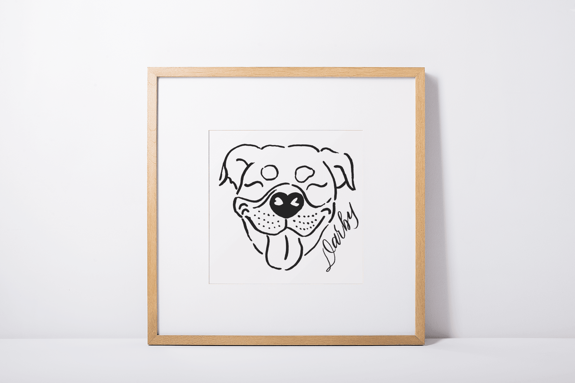 Custom Commission: Mini Dog Portraits - Dear Daughters Design