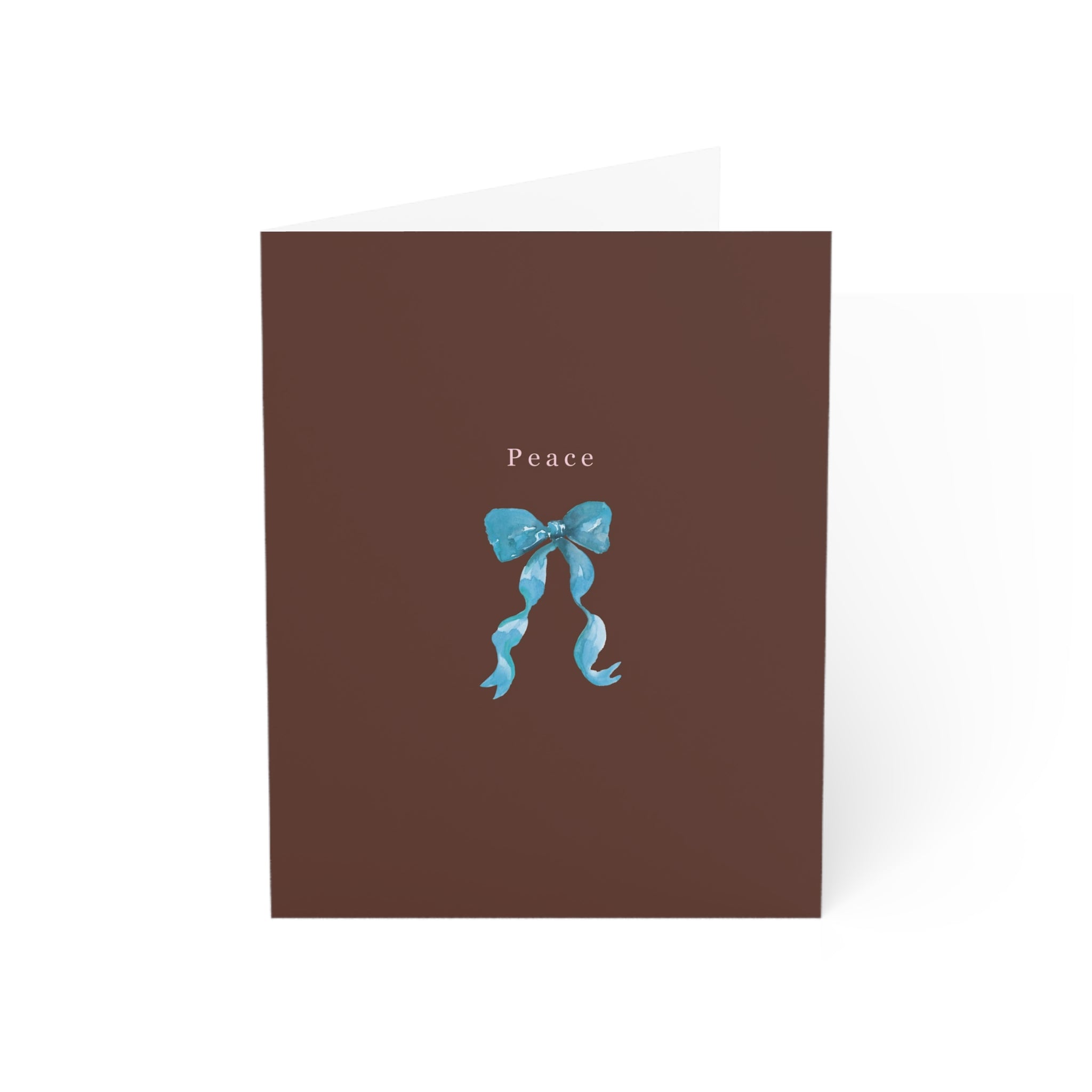 Greeting Card Set of 6 Greeting Cards - Merry Bows - Holiday Christmas Cards