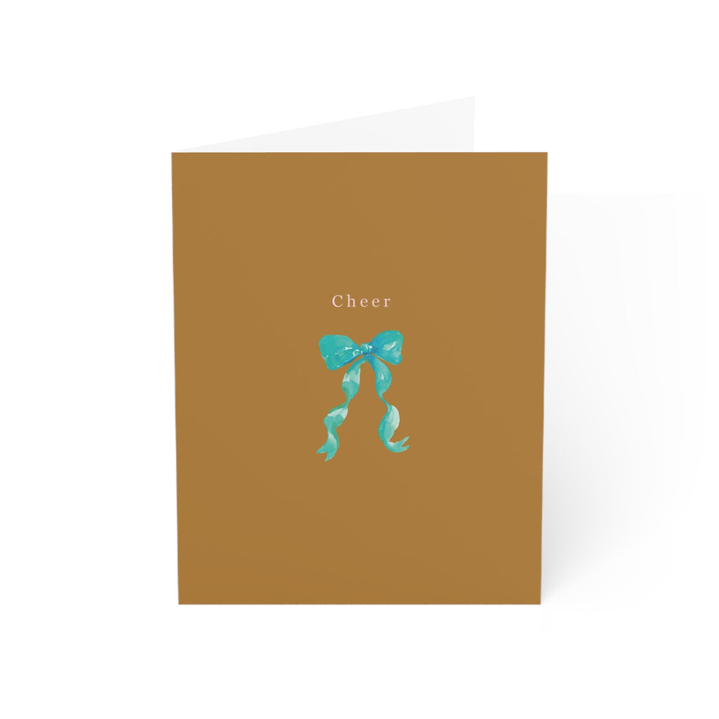 Greeting Card Set of 6 Greeting Cards - Merry Bows - Holiday Christmas Cards