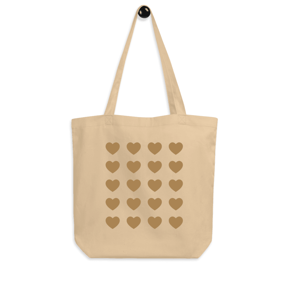 Fawn Hearts Eco Tote Bag - Dear Daughters Design