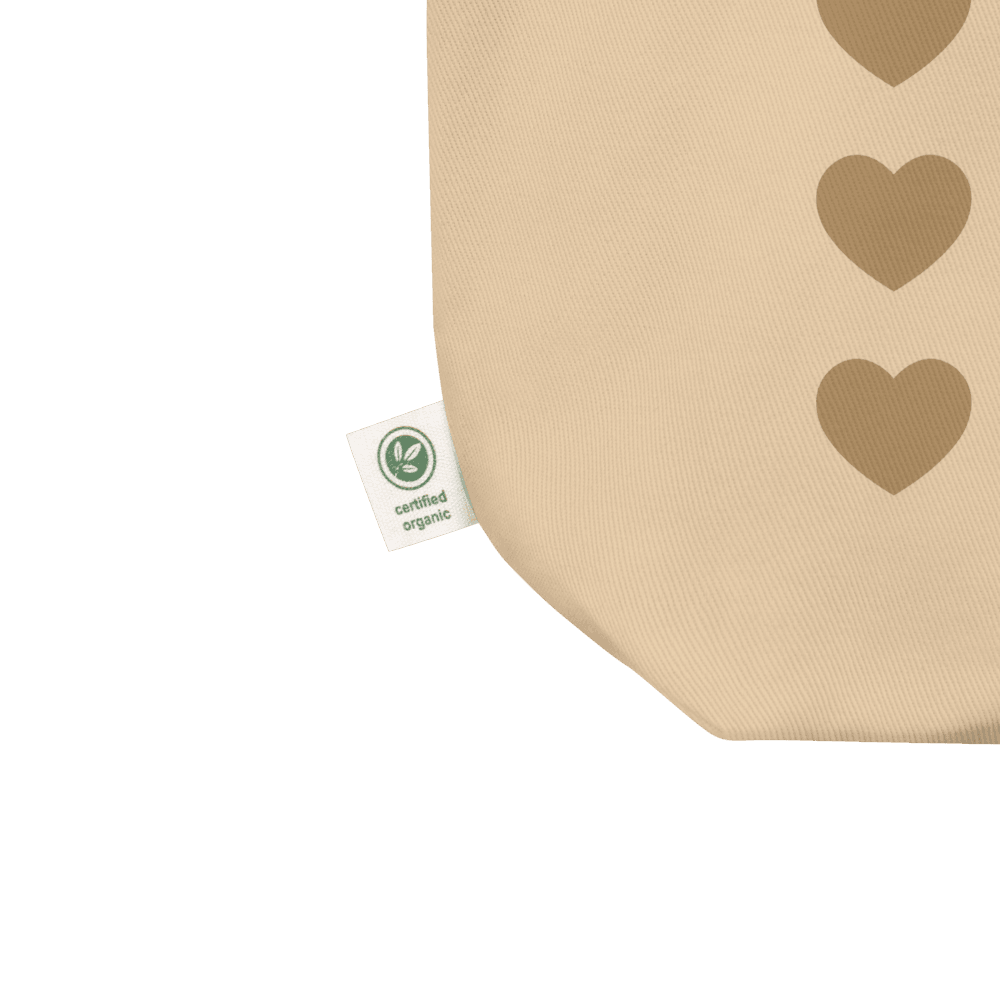 Fawn Hearts Eco Tote Bag - Dear Daughters Design
