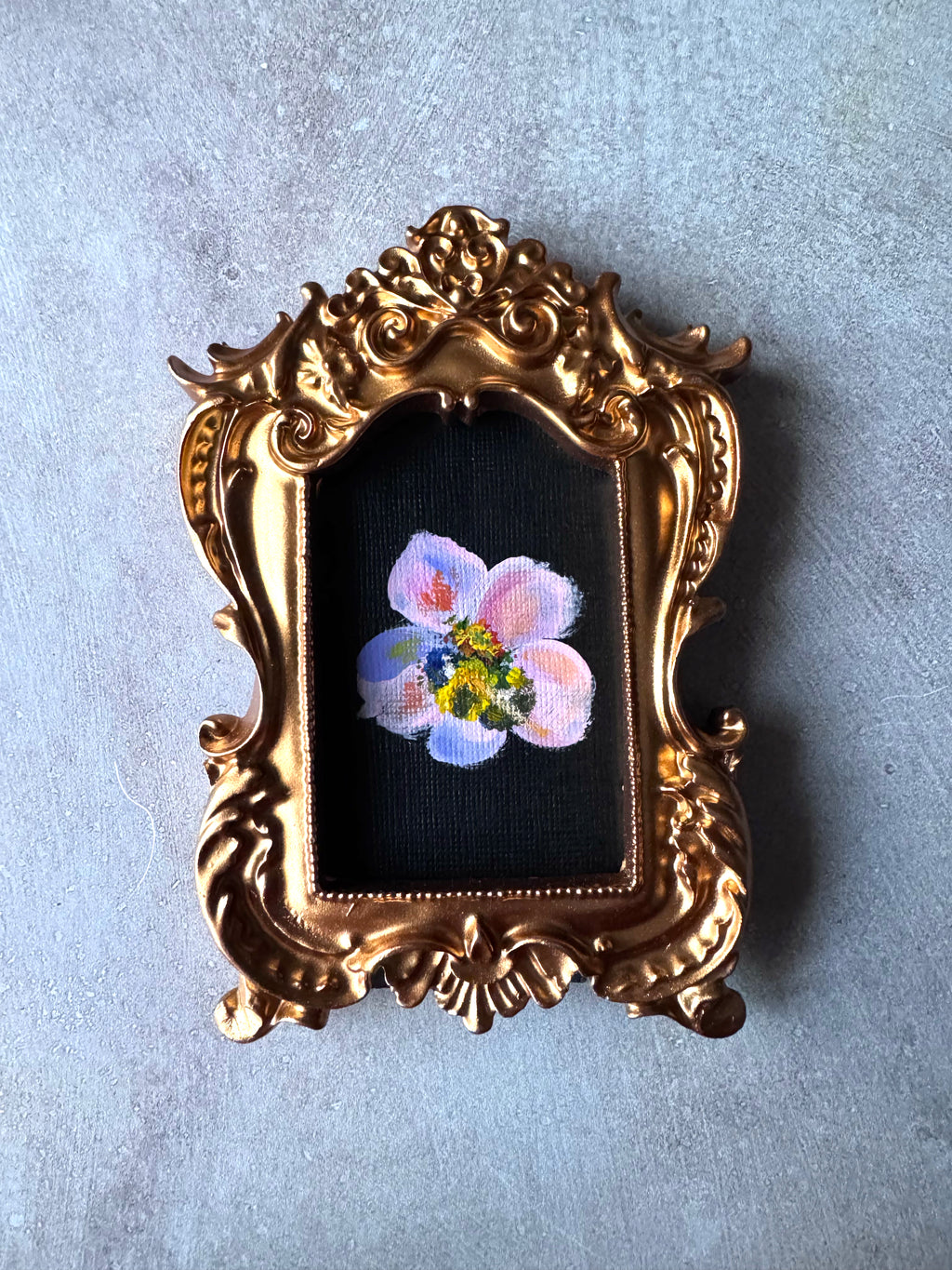 SOLD - Tiny Treasures Collection - Colony II, #3 of 6 Bumblebees & Anemones