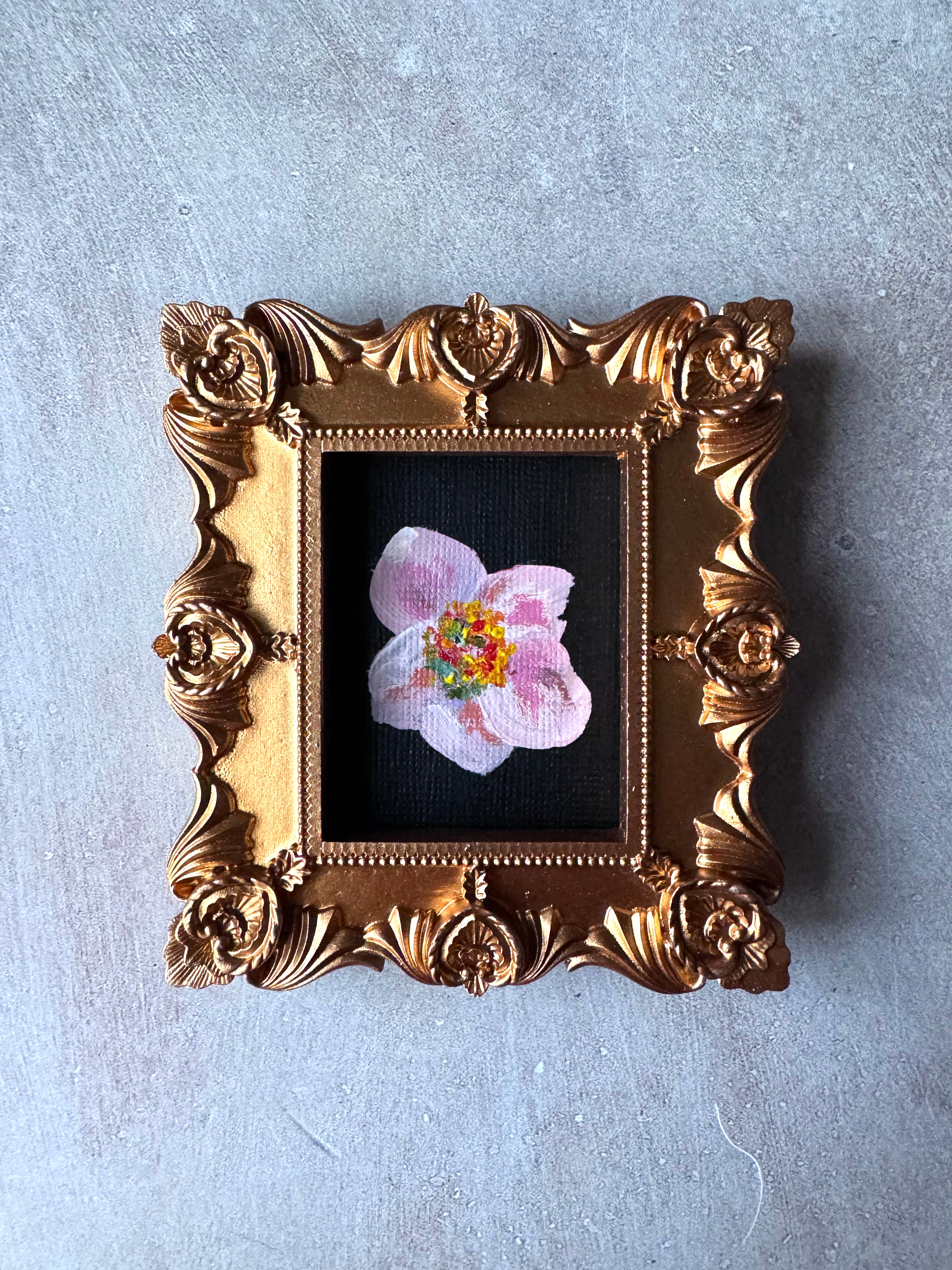 SOLD - Tiny Treasures Collection - Colony II, #4 of 6 Bumblebees & Anemones
