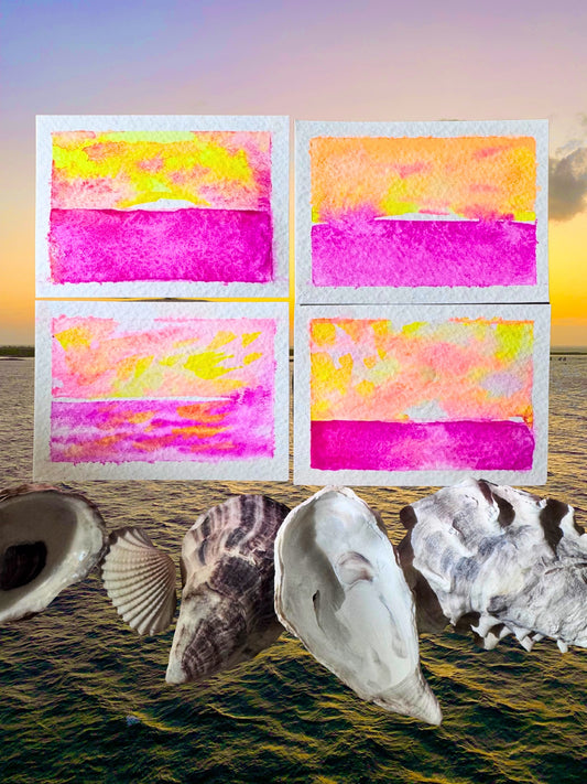 Summer Sunsets ACEO Minis