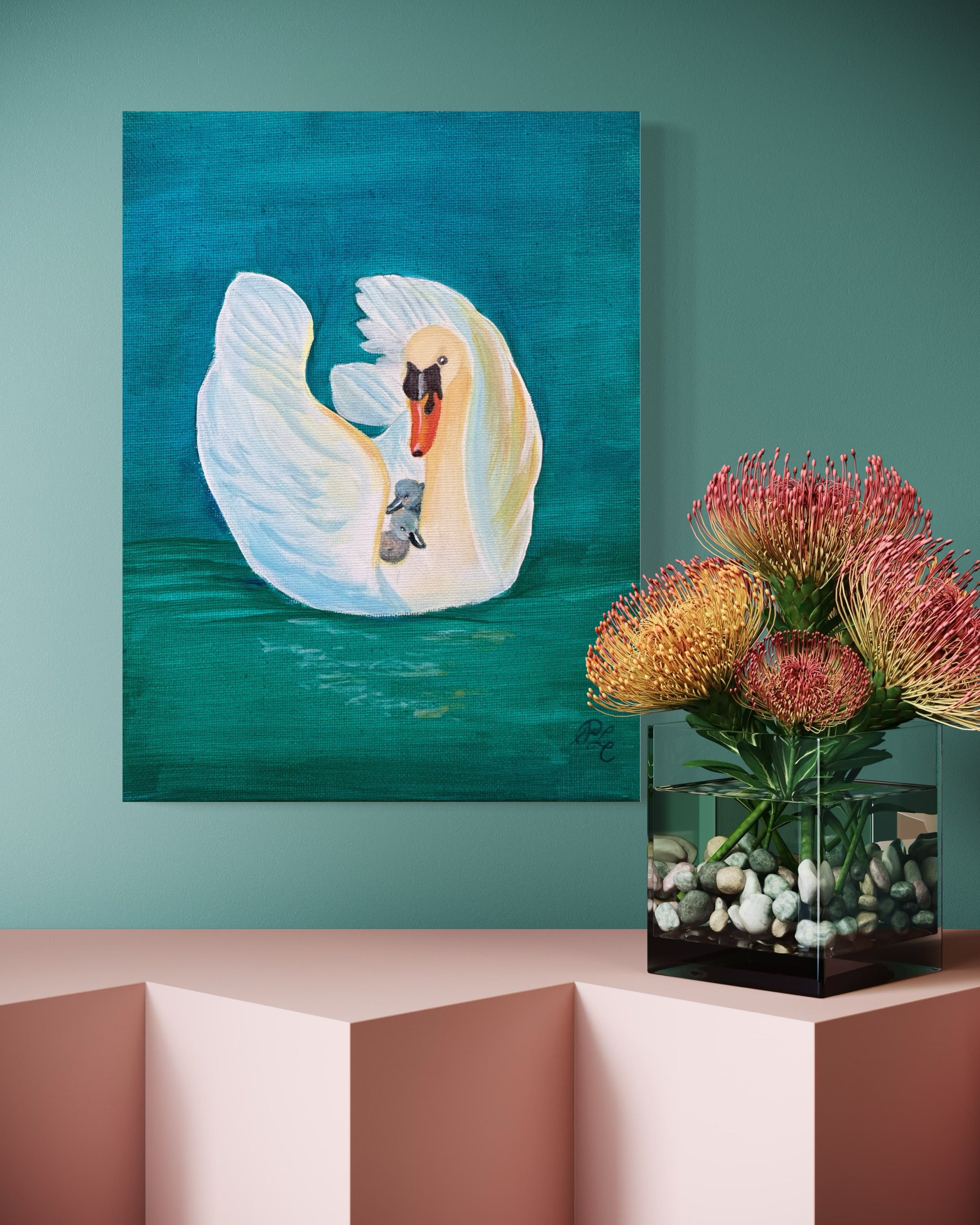 Custom Painting Commission: Acrylic on 16x20 Canvas