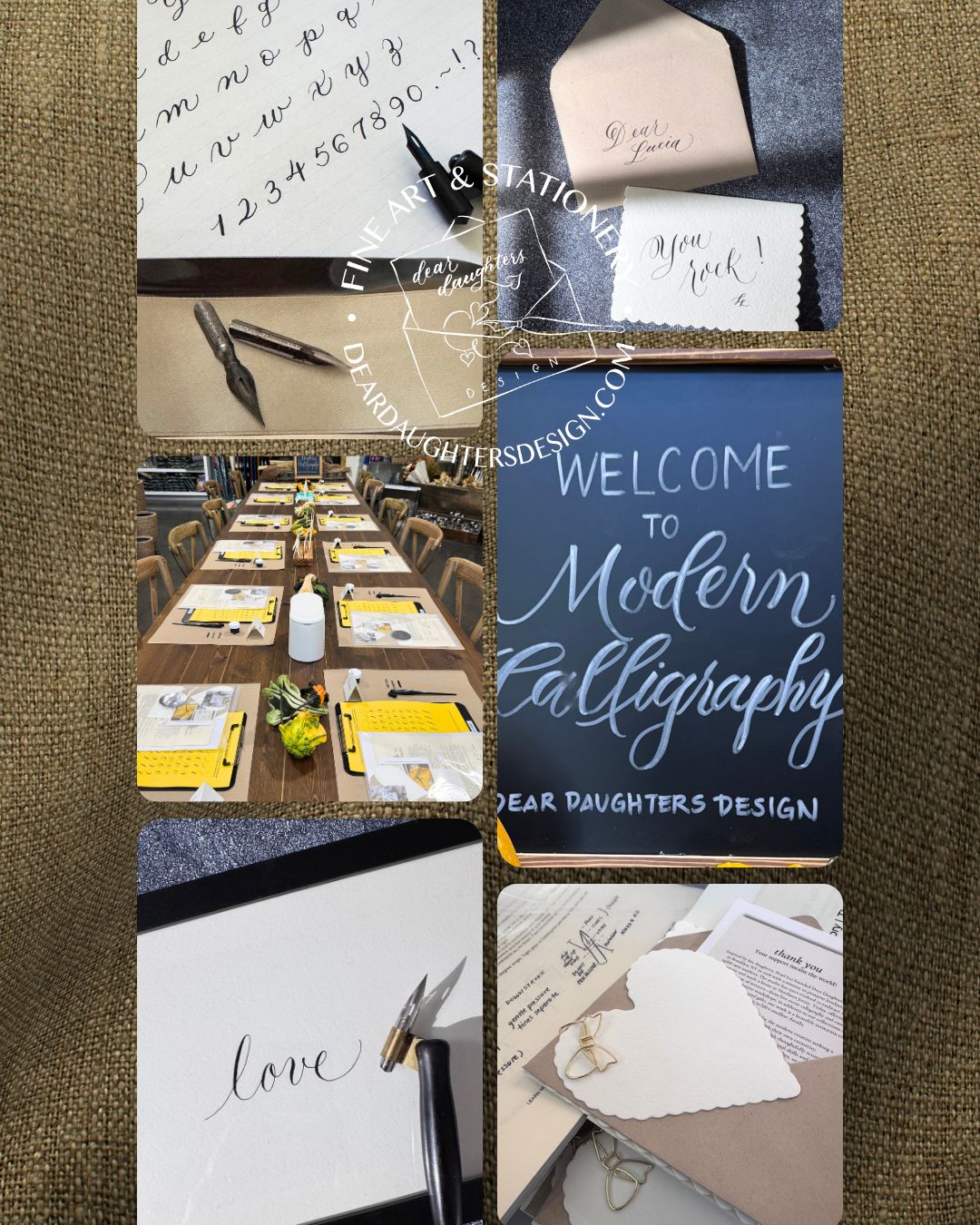 South Street Gardens - Friday, January 9, 2026, 12-1:30pm, Morristown, NJ - Learn Modern Calligraphy Workshop
