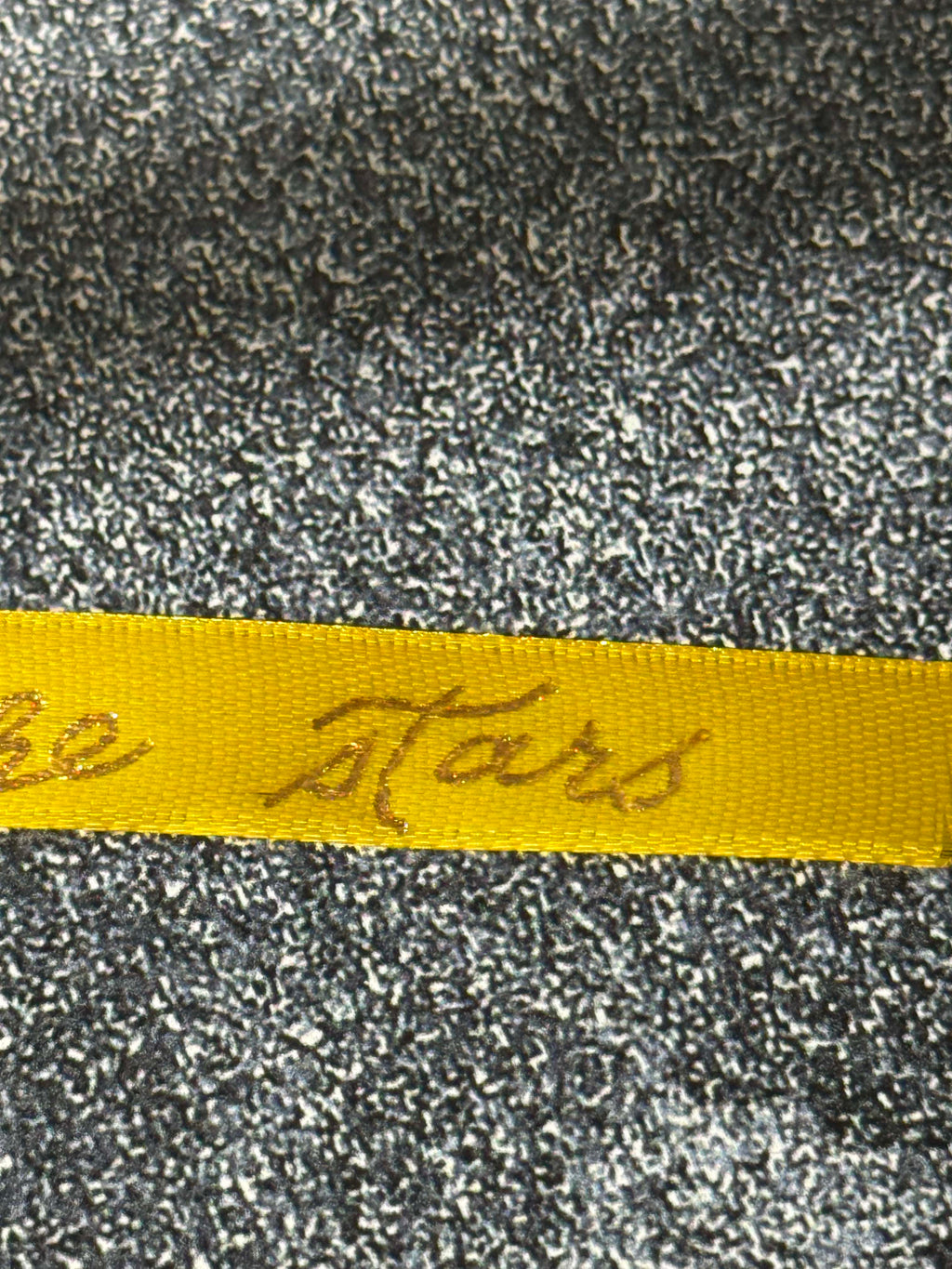 Personalized Hot-Foiled Message on Ribbon - Perfect for Weddings & Graduations