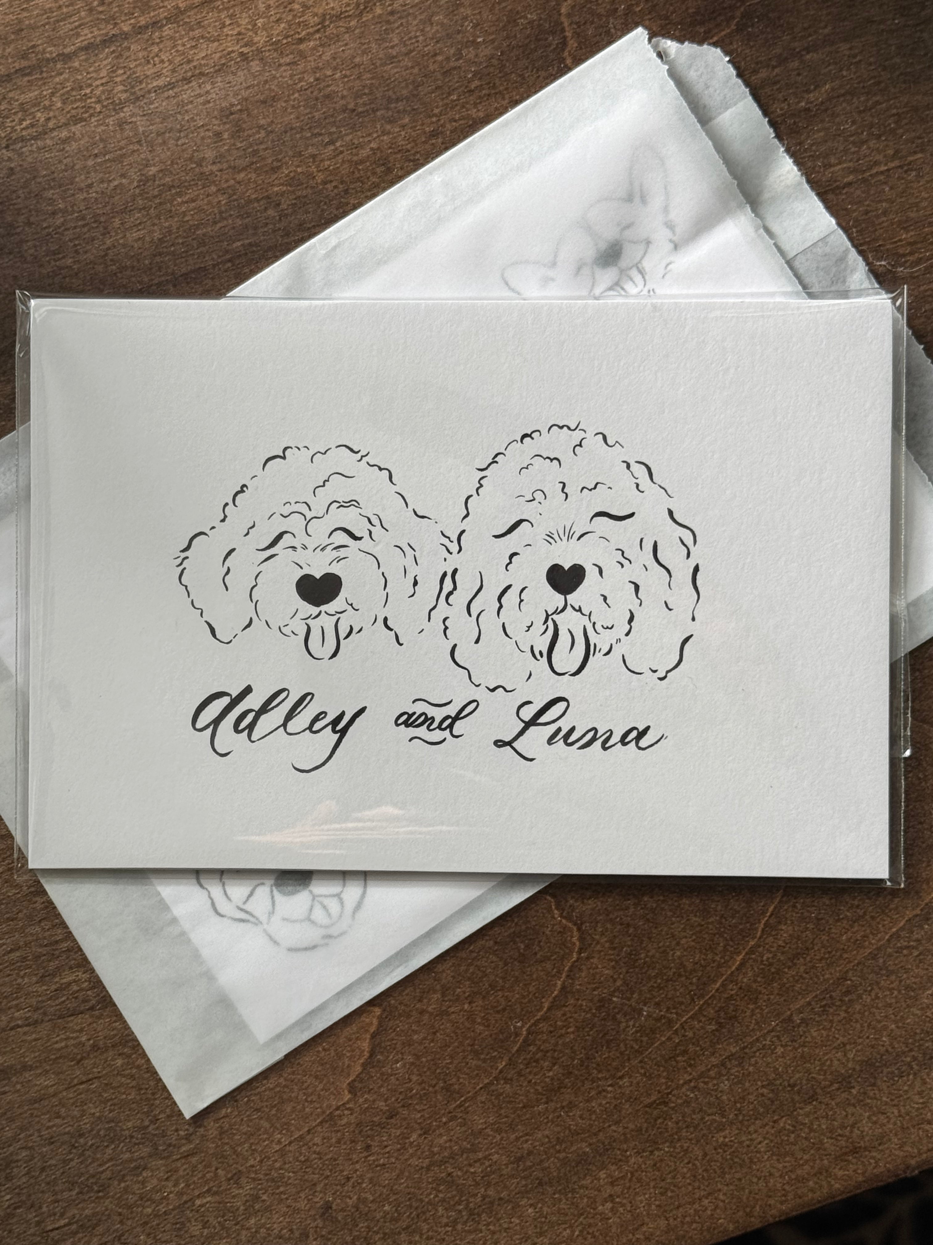 Custom Illustration: Mini Pet Portraits