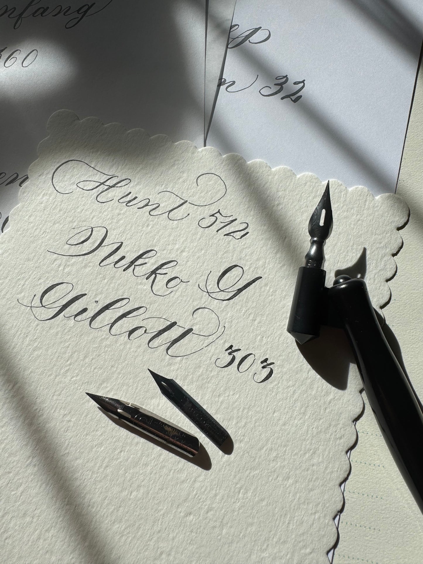 Private Lesson in Beginner Modern Calligraphy - Learn Modern Calligraphy 1:1