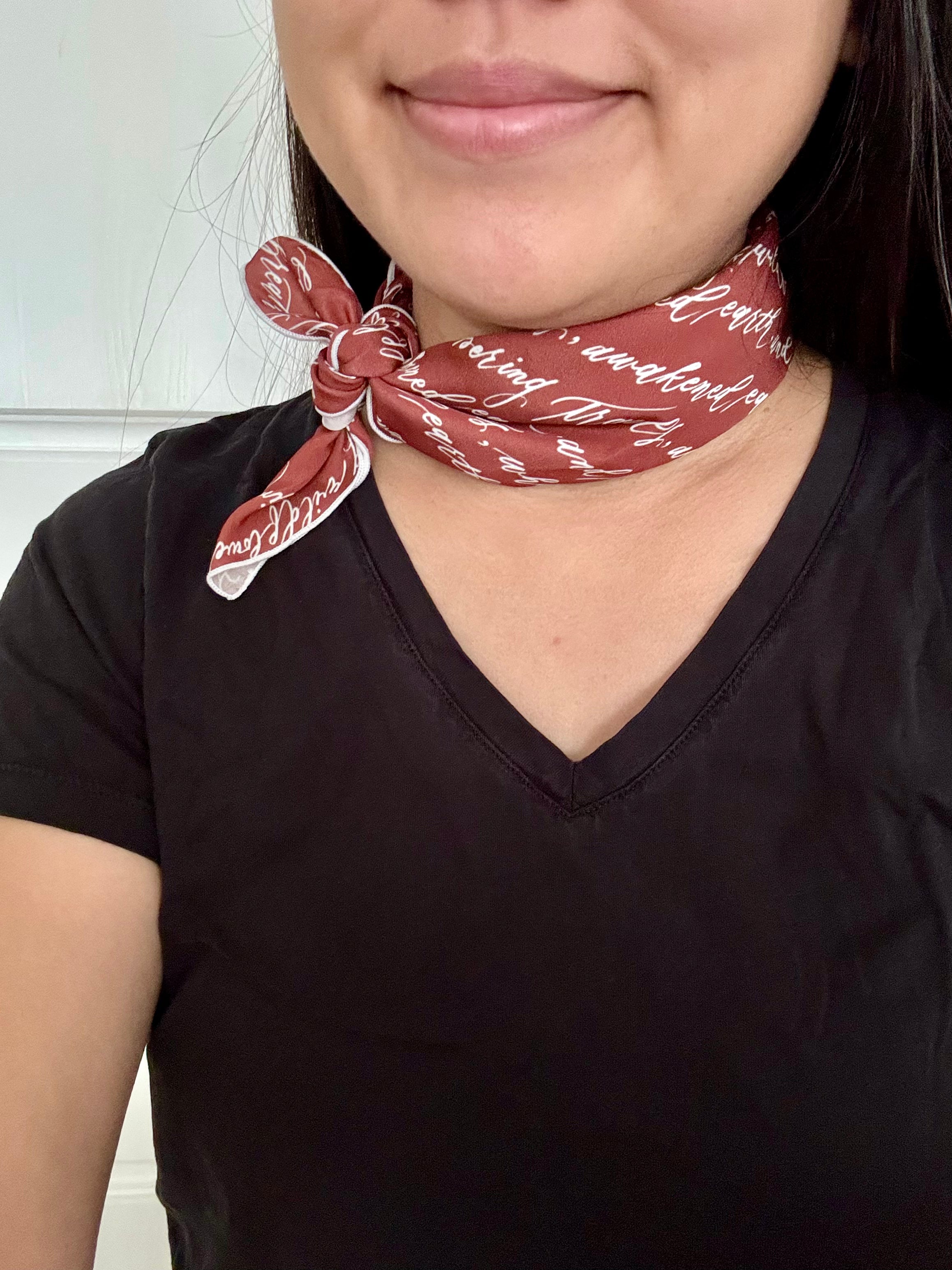 Breathing Forests & Whispering Trails Scarf - Canyon - Dear Daughters Design