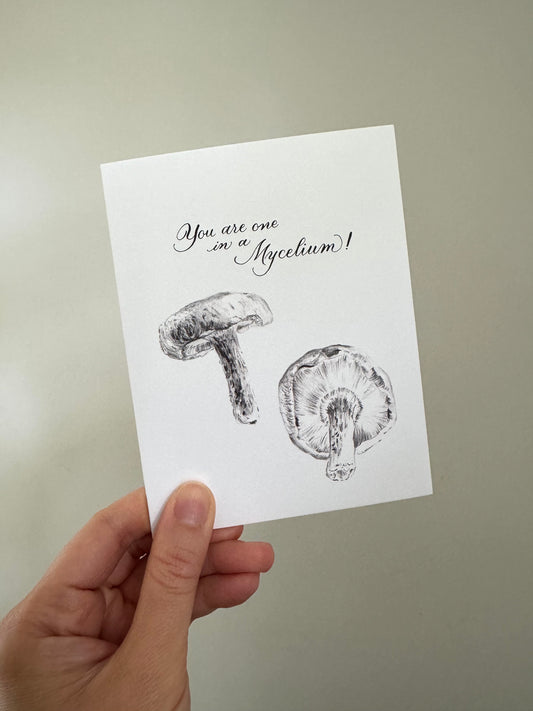 Greeting Card Design Service - Calligraphy & Graphite Art