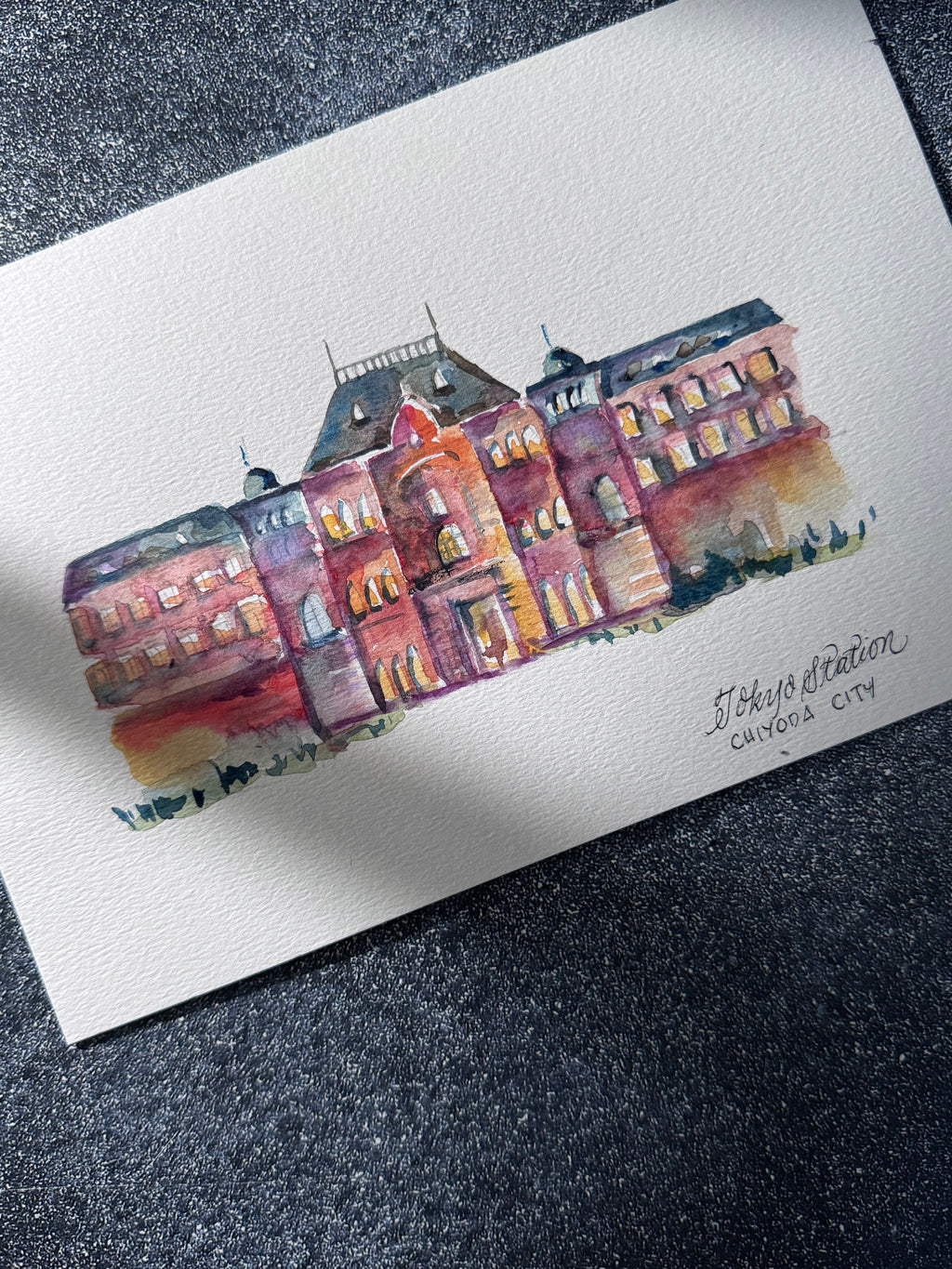 Custom Watercolor Painting - Architecture & Landscapes