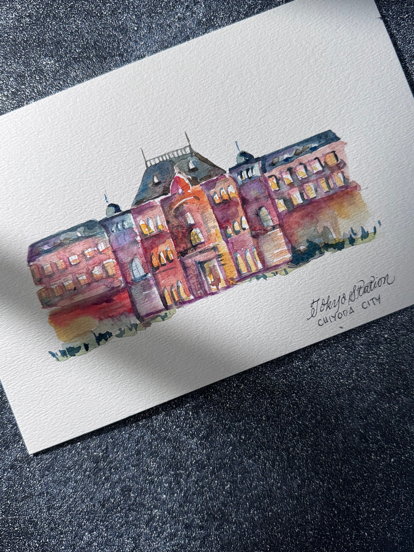 Custom Watercolor Painting - Architecture & Landscapes