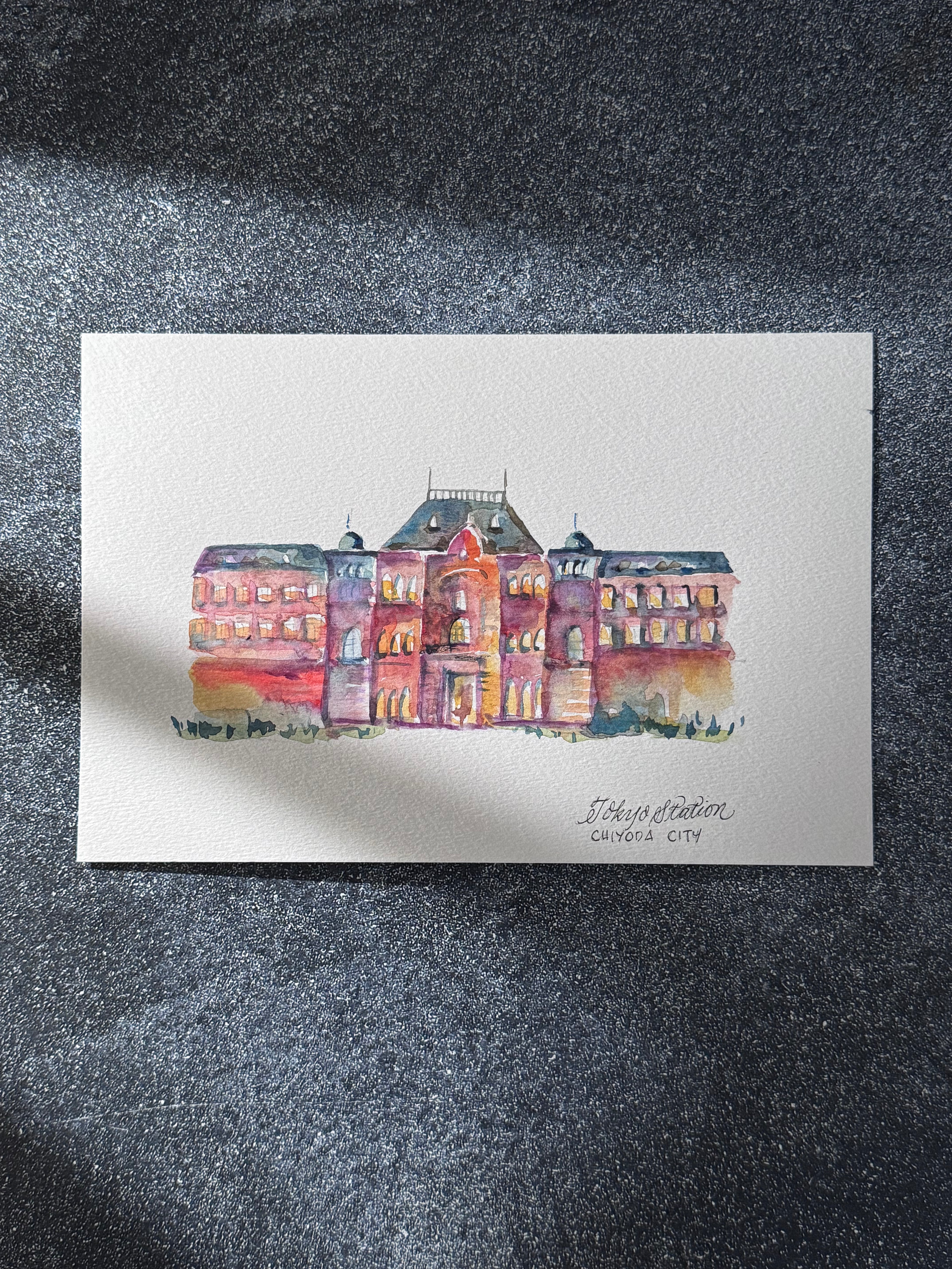 Custom Watercolor Painting - Architecture & Landscapes