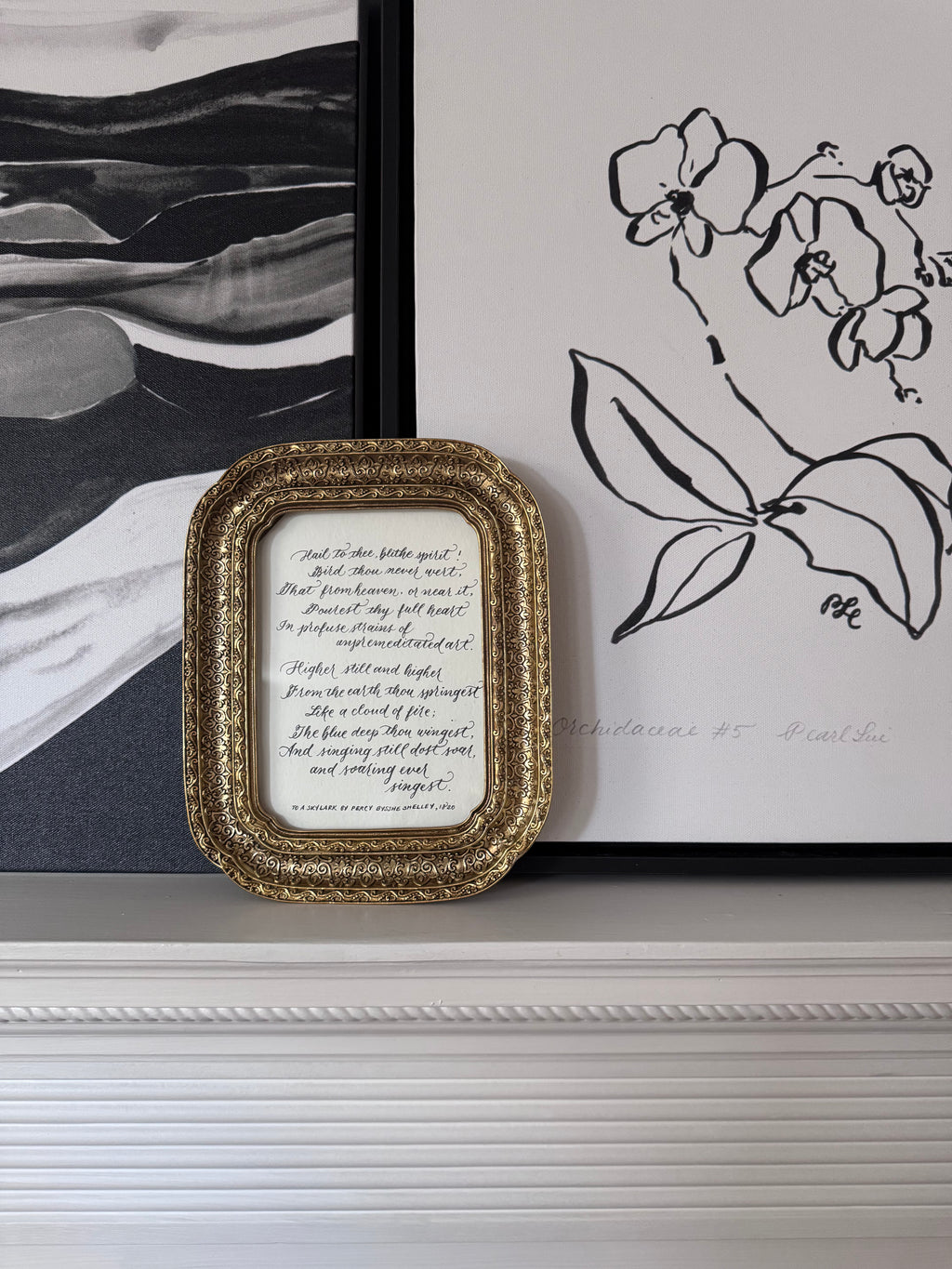 Custom Calligraphy Commission: Poem, Song, or Quotes