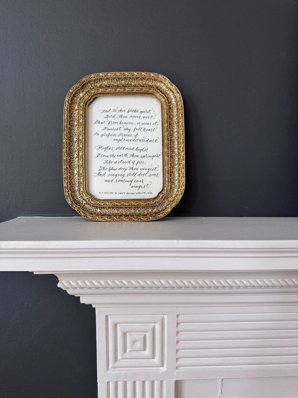 Custom Calligraphy Commission: Poem, Song, or Quotes