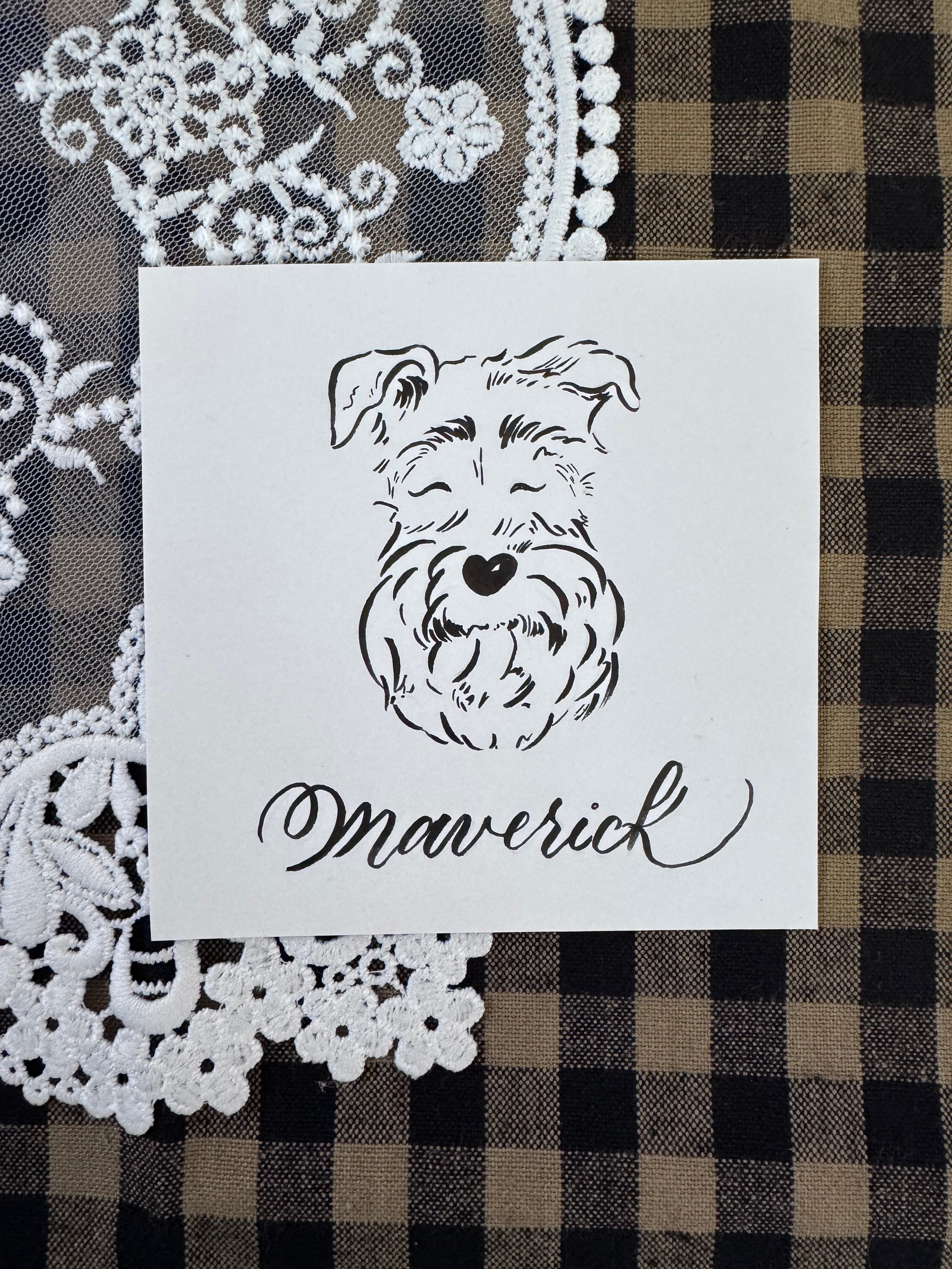 Custom Illustration: Mini Pet Portraits