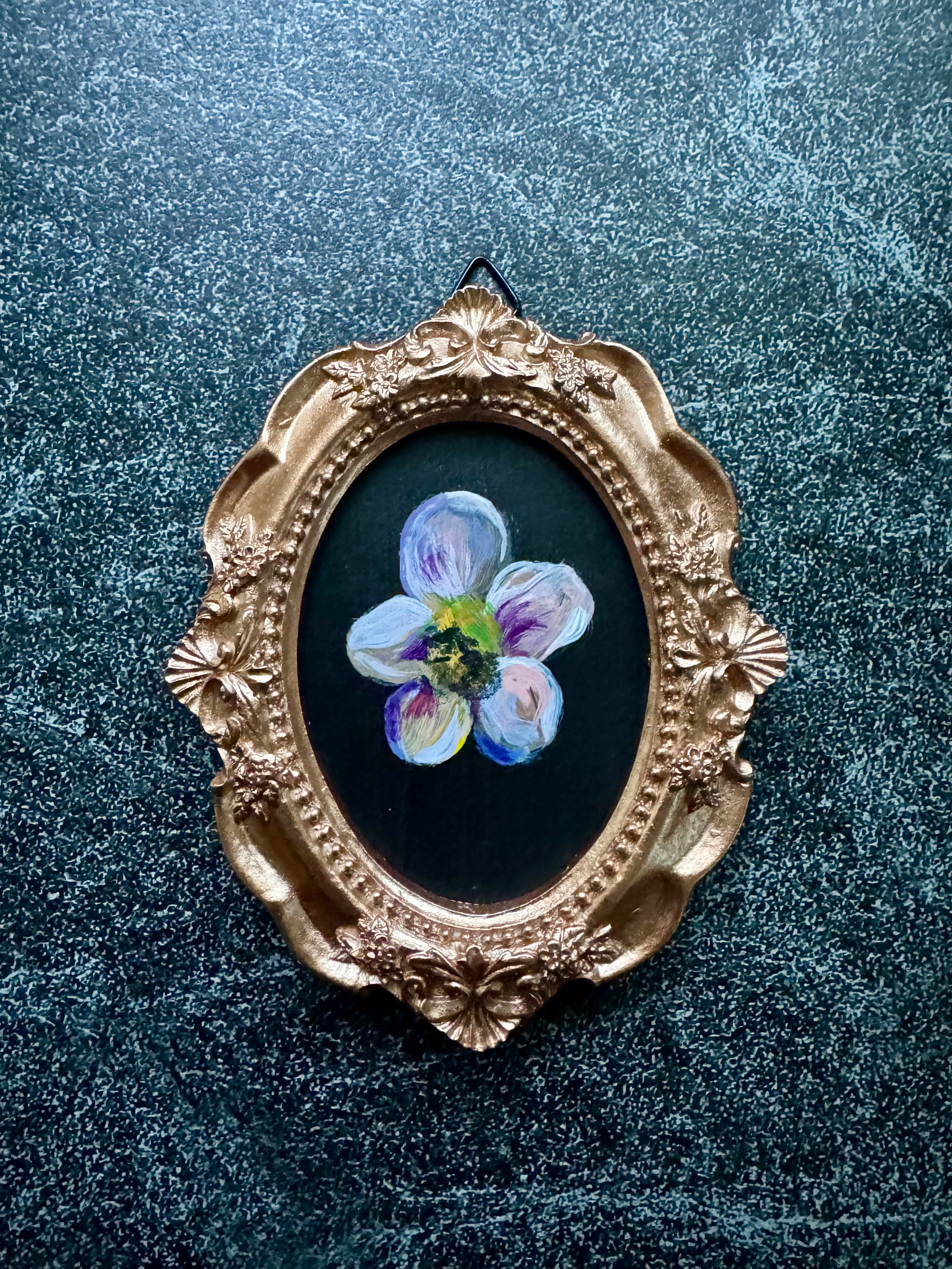 SOLD - Tiny Treasures Collection - Colony I, #2 of 7 Bumblebee Foraging