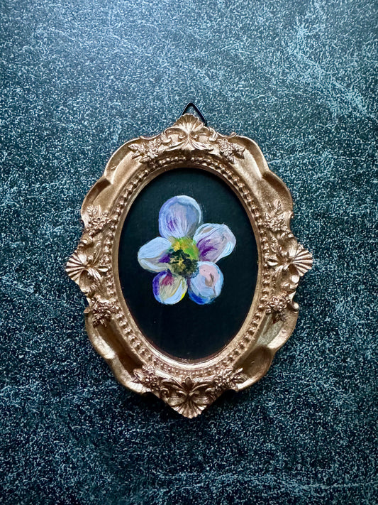 SOLD - Tiny Treasures Collection - Colony I, #2 of 7 Bumblebee Foraging