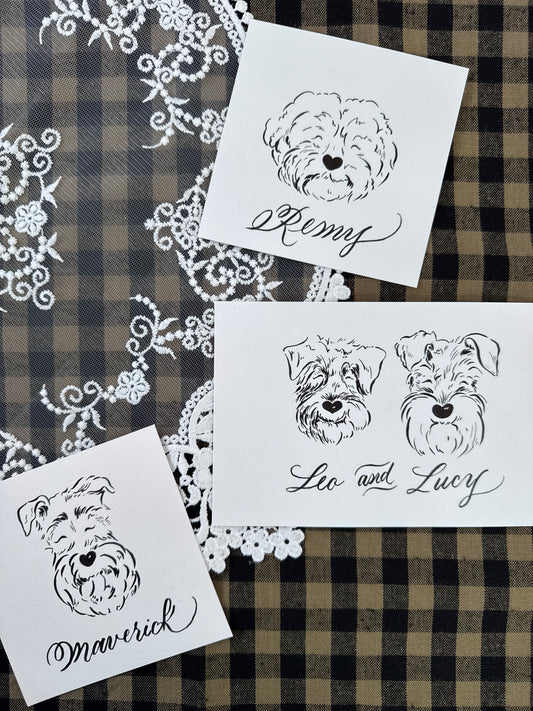 Custom Pet Portaits for Mary