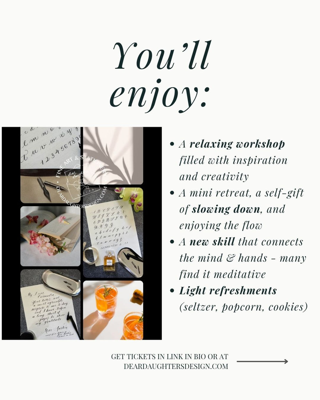 Private Group Workshop Reservation for Ariane