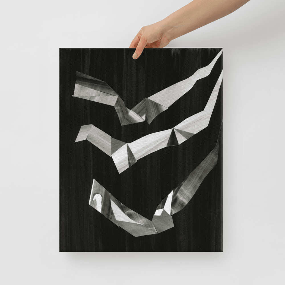 Adorned 1 Printed on Canvas - Dear Daughters Design